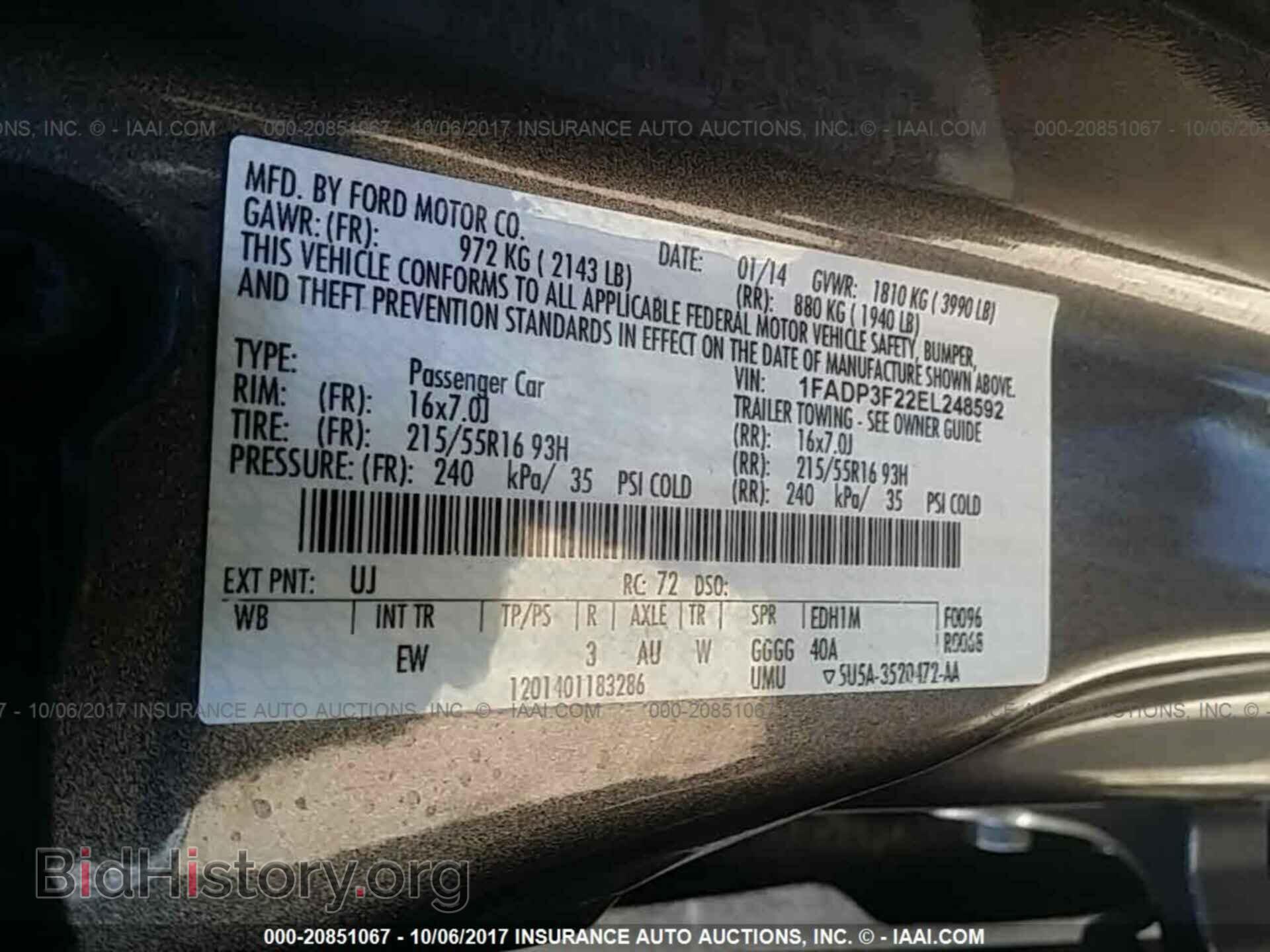 2014 Ford Focus - VIN: 1FADP3F22EL248592 - Photo 9