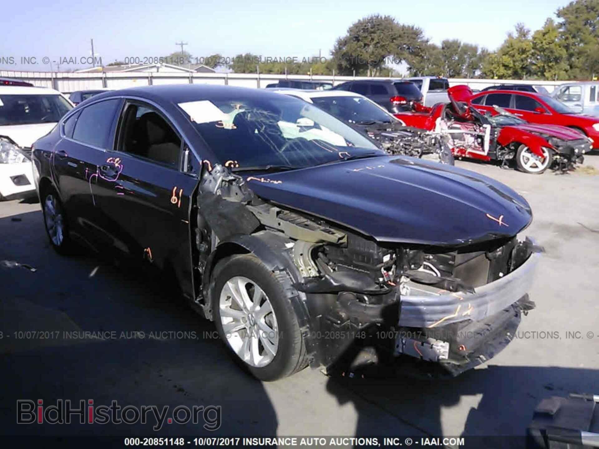 Фотография 1C3CCCAB7GN109692 - Chrysler 200 2016