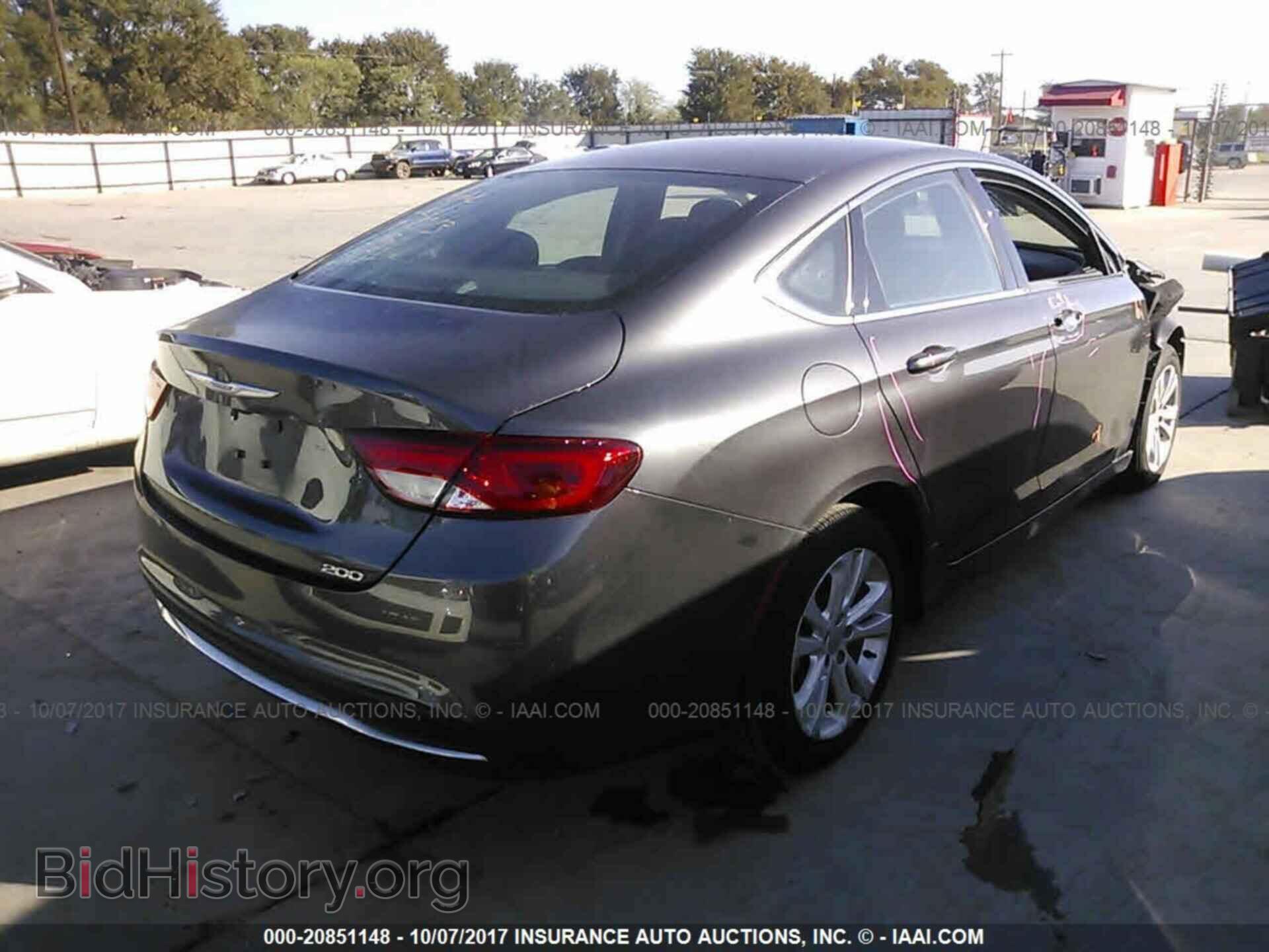 2016 Chrysler 200 - VIN: 1C3CCCAB7GN109692 - Фото 4