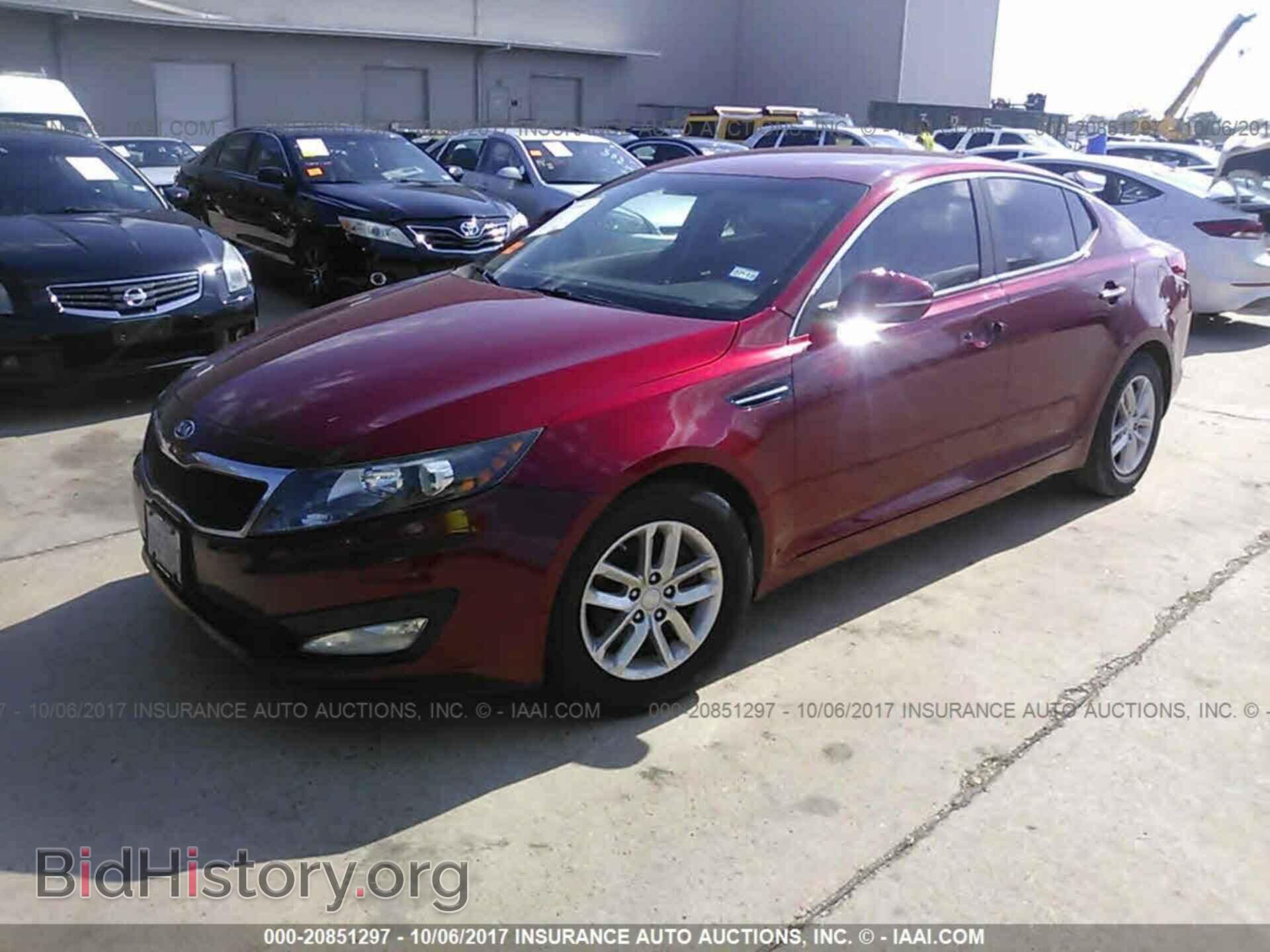 2012 Kia Optima - VIN: 5XXGM4A77CG064707 - Фото 2