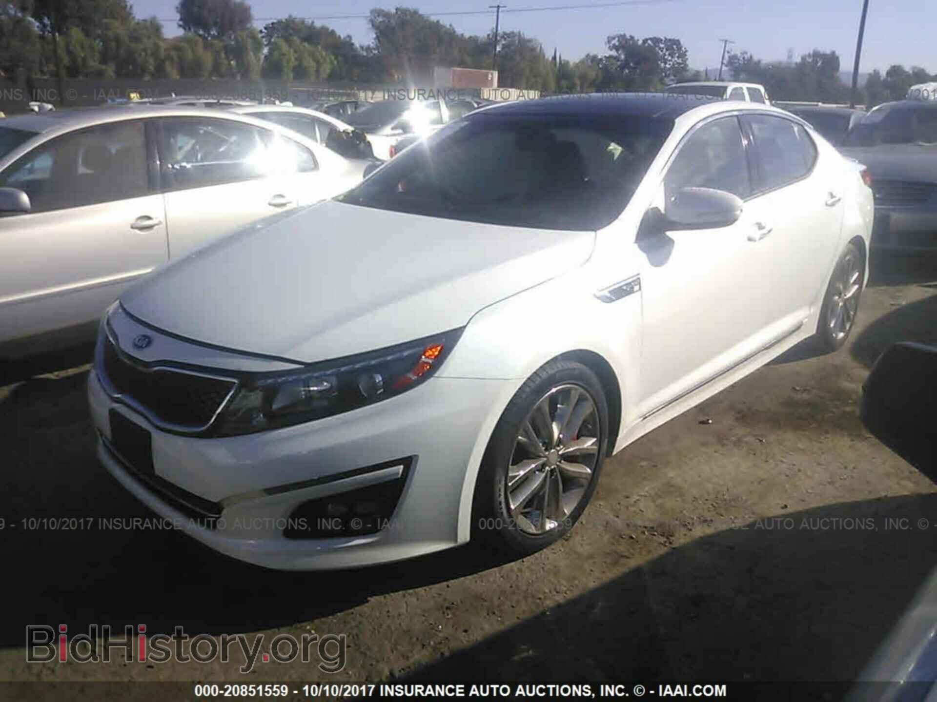 2015 Kia Optima - VIN: 5XXGR4A61FG475954 - Фото 2