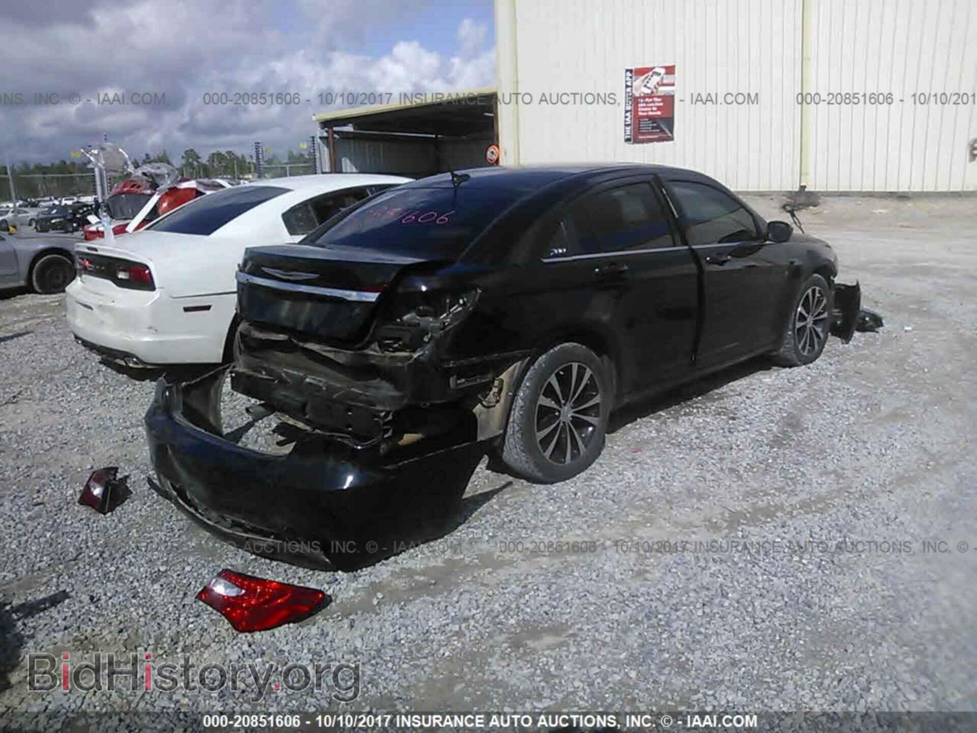2012 Chrysler 200 - VIN: 1C3CCBBGXCN304619 - Фото 4