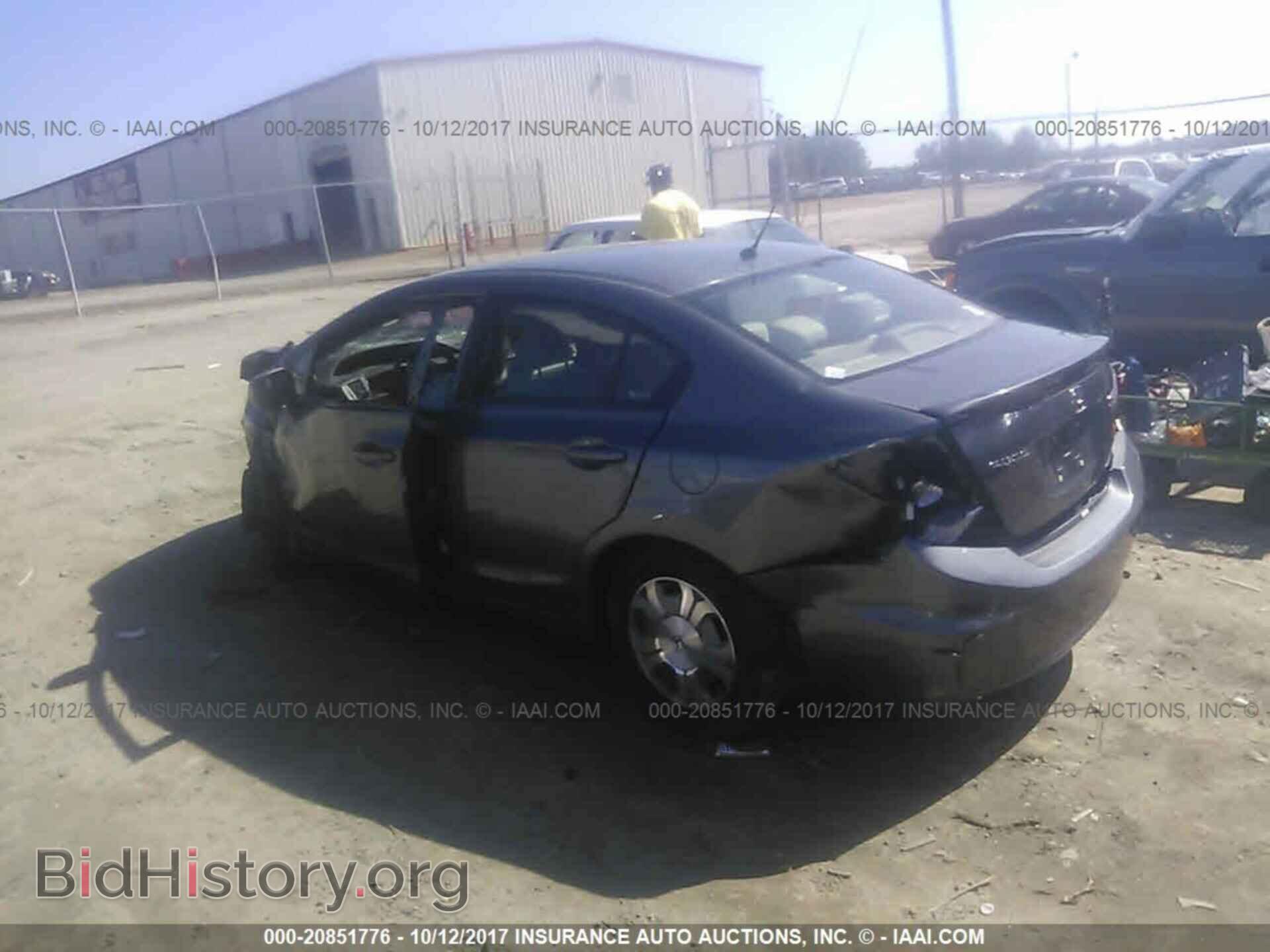 2012 Honda Civic - VIN: JHMFB4F26CS005621 - Фото 3