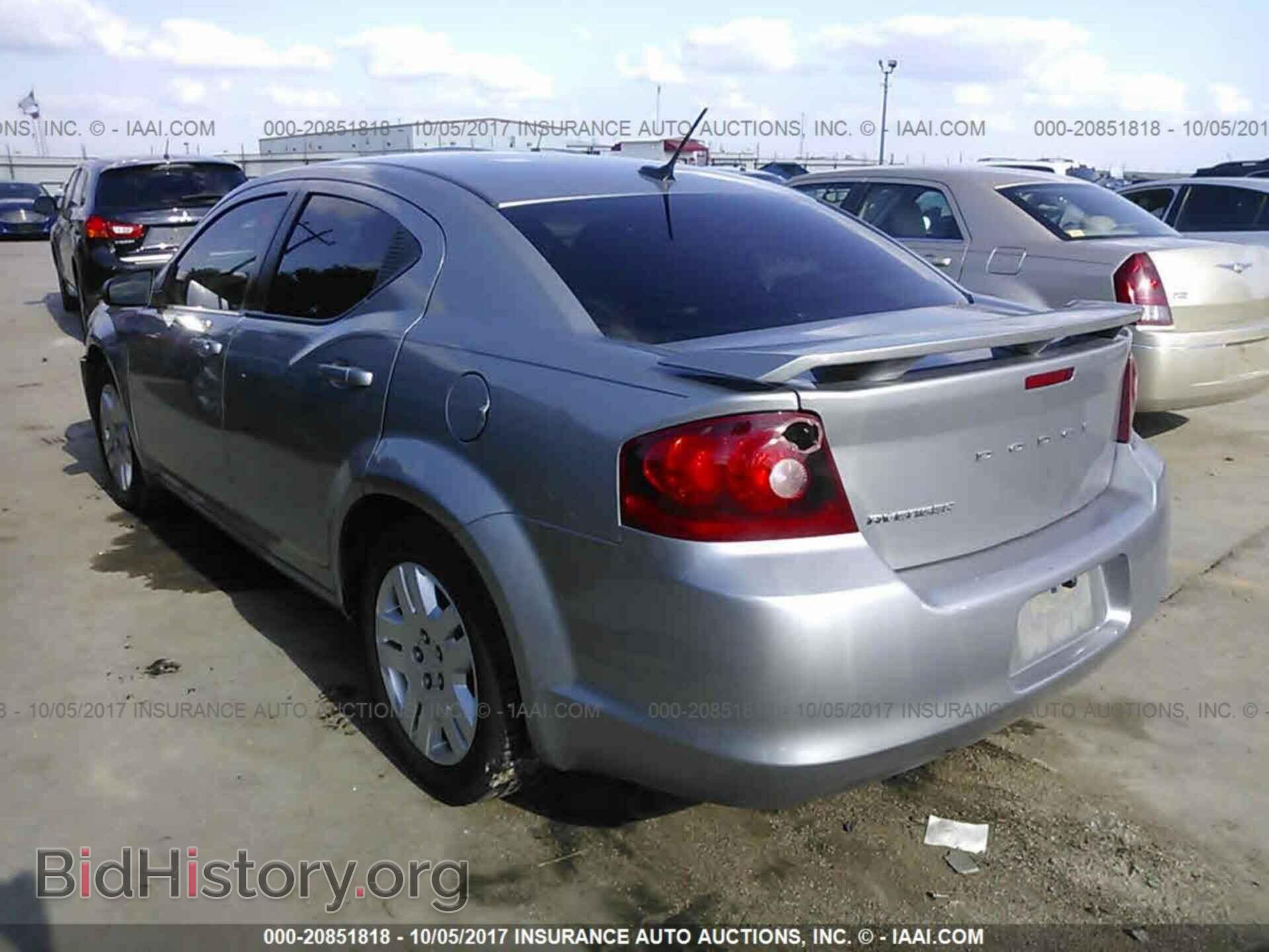 2013 Dodge Avenger - VIN: 1C3CDZAB2DN657515 - Фото 3