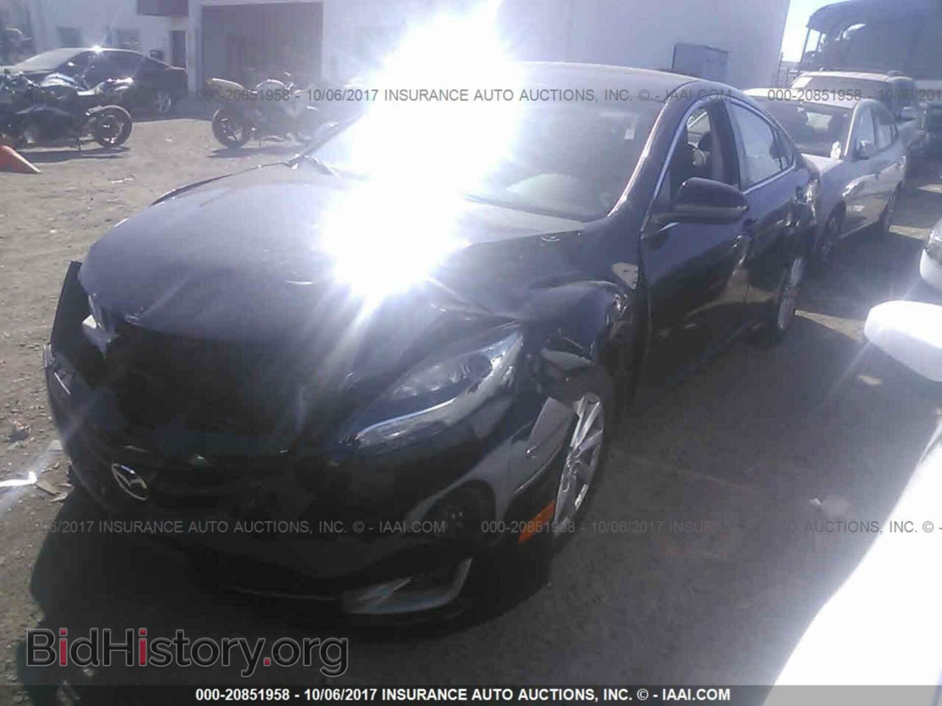 2012 Mazda 6 - VIN: 1YVHZ8DH4C5M32700 - Фото 2
