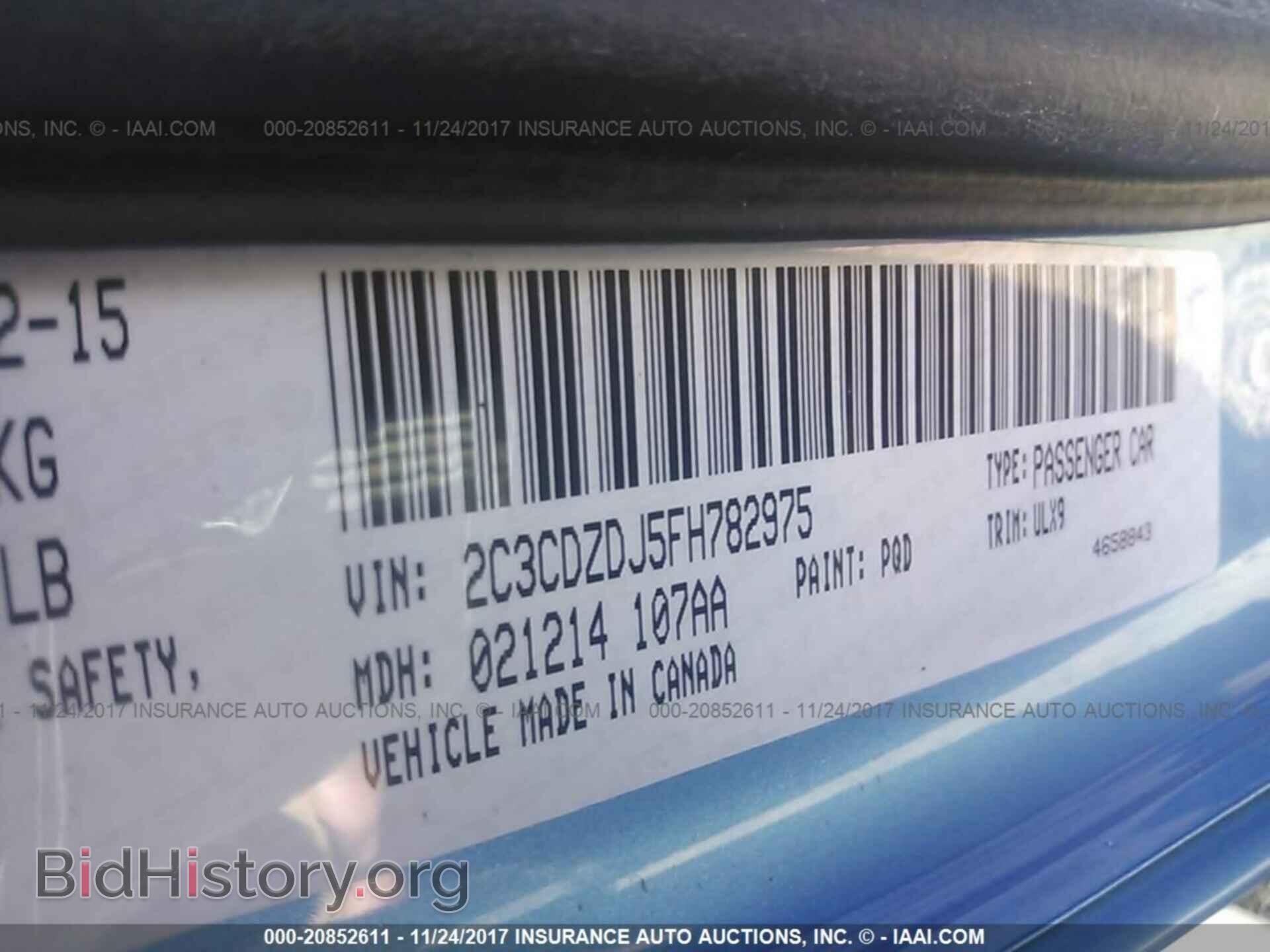 2015 Dodge Challenger - VIN: 2C3CDZDJ5FH782975 - Photo 9