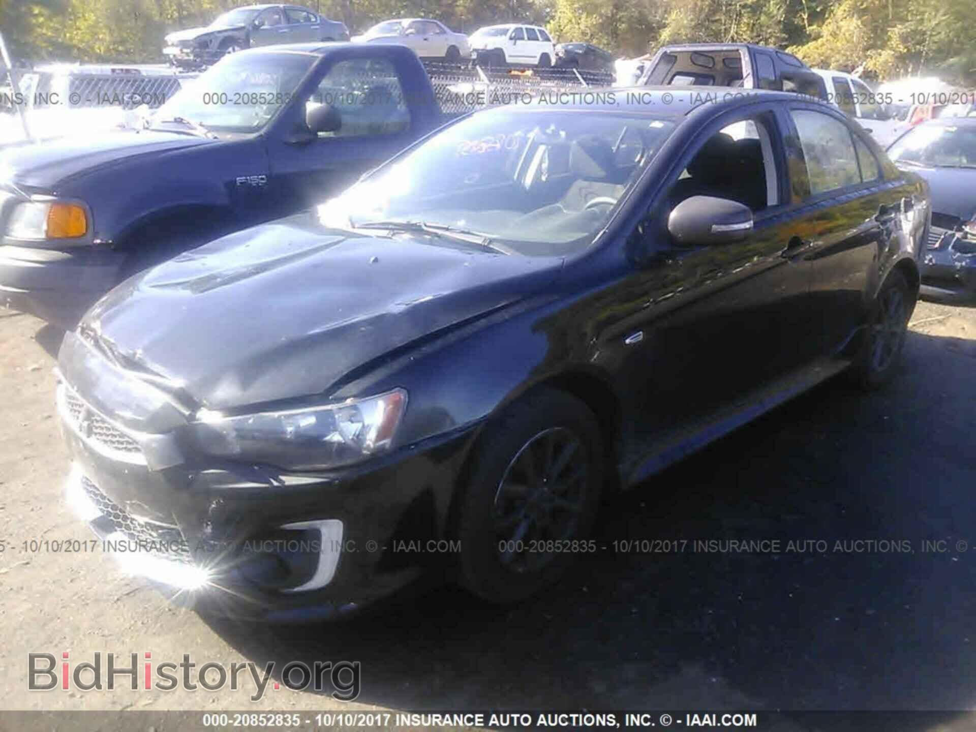 2016 Mitsubishi Lancer - VIN: JA32V2FW0GU004830 - Фото 2