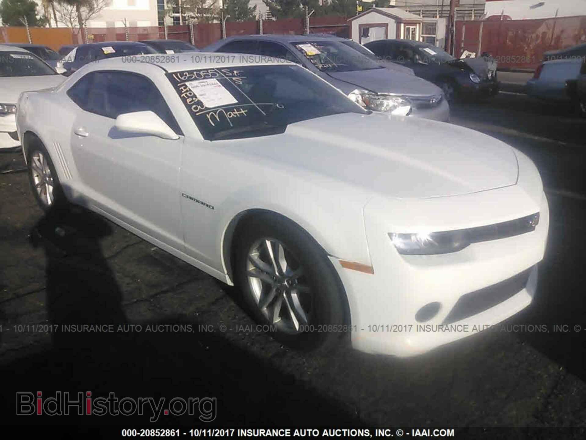 Фотография 2G1FB1E32F9310395 - Chevrolet Camaro 2015