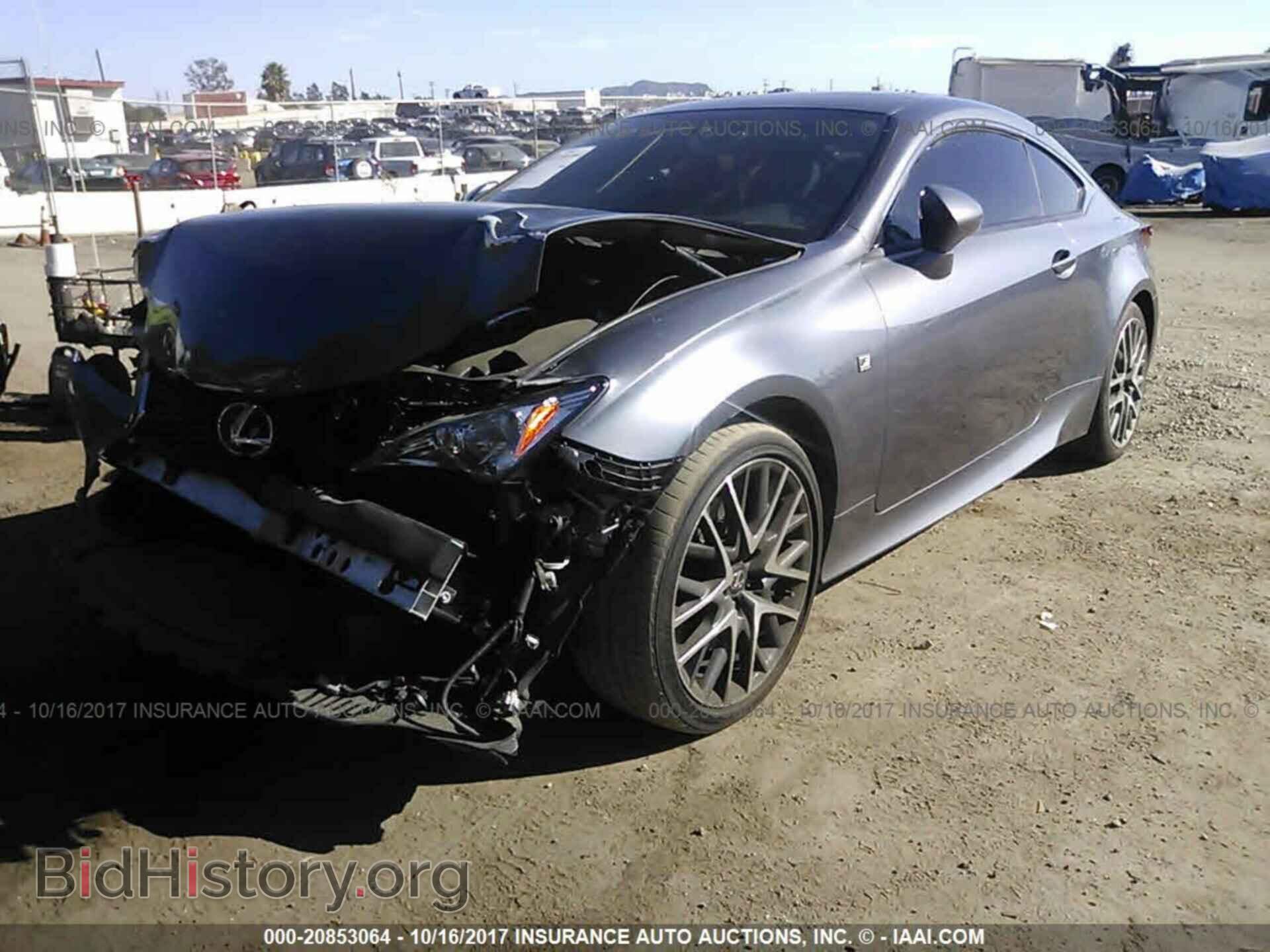 2016 Lexus Rc - VIN: JTHHA5BC3G5003054 - Фото 2