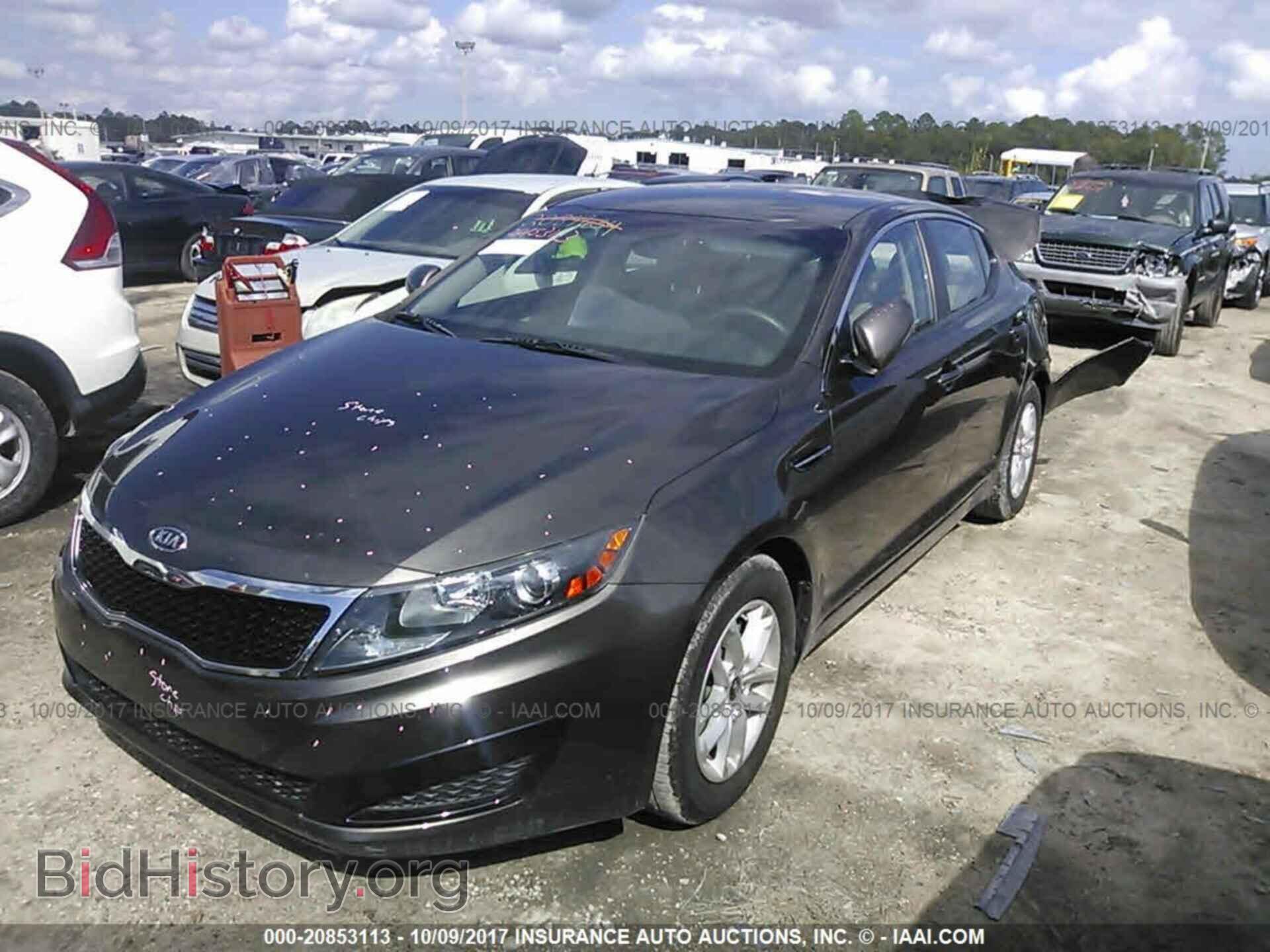 2011 Kia Optima - VIN: KNAGM4A74B5058167 - Фото 2