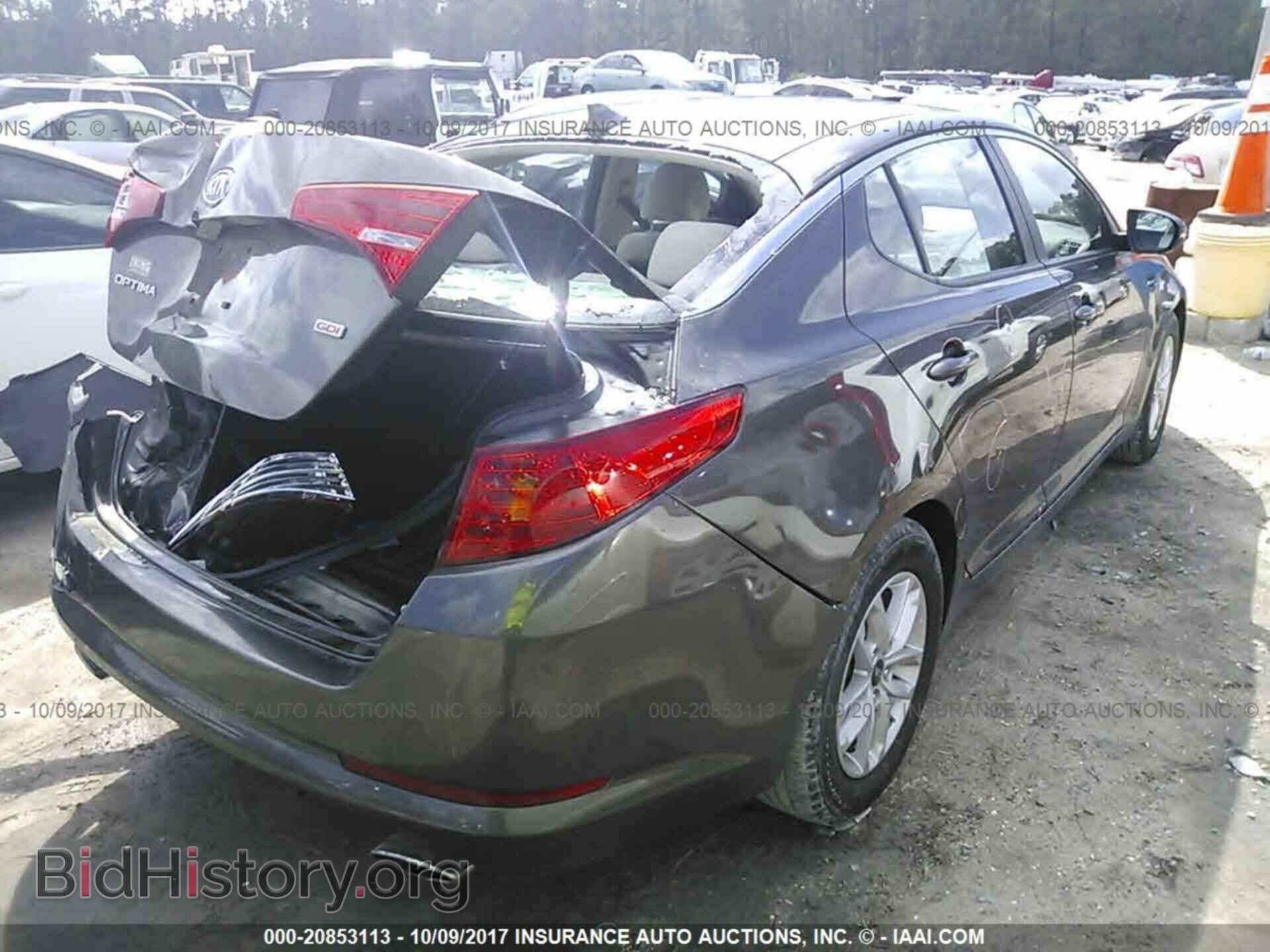 2011 Kia Optima - VIN: KNAGM4A74B5058167 - Фото 4