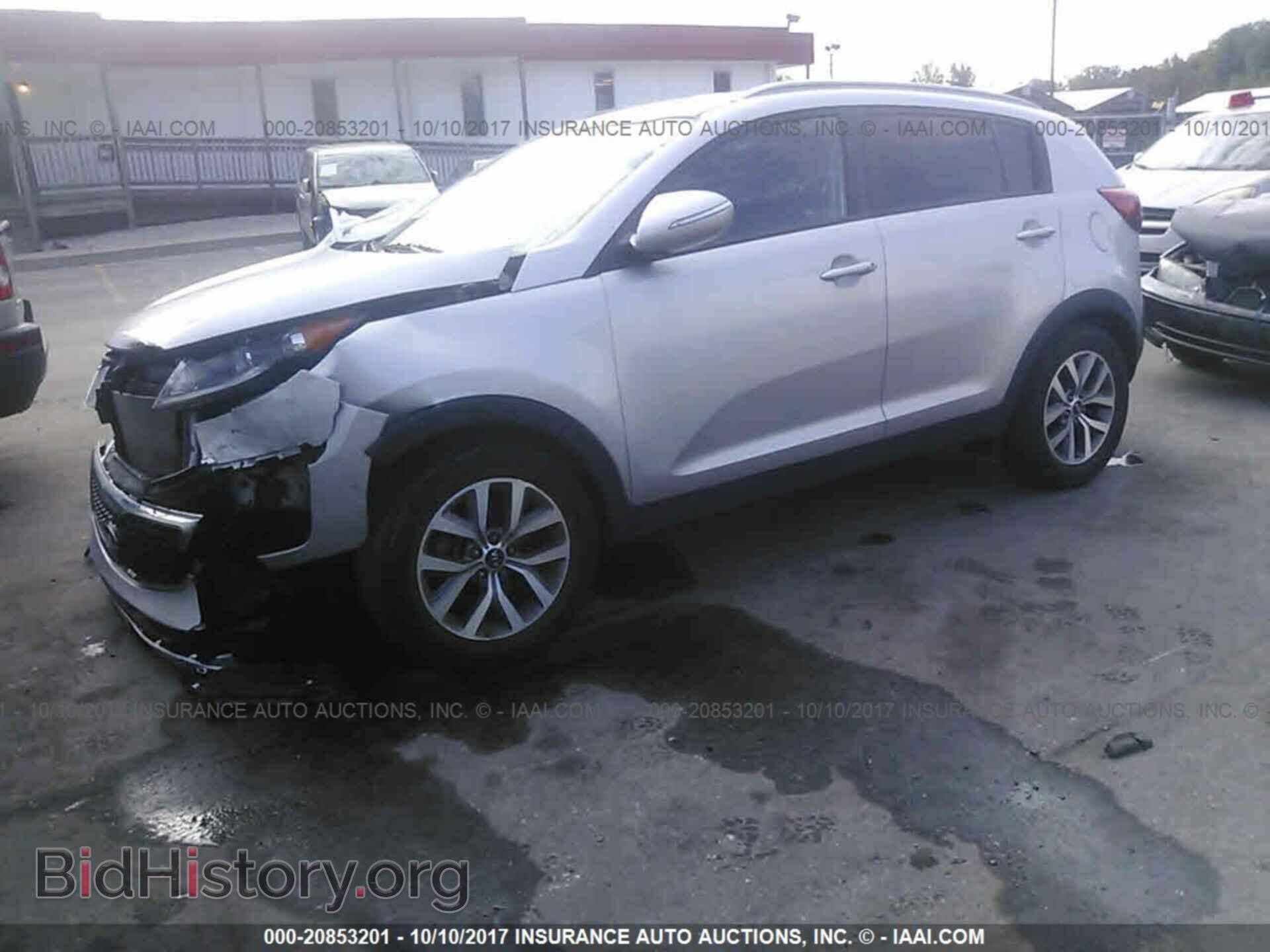 2014 Kia Sportage - VIN: KNDPB3AC4E7656557 - Фото 2