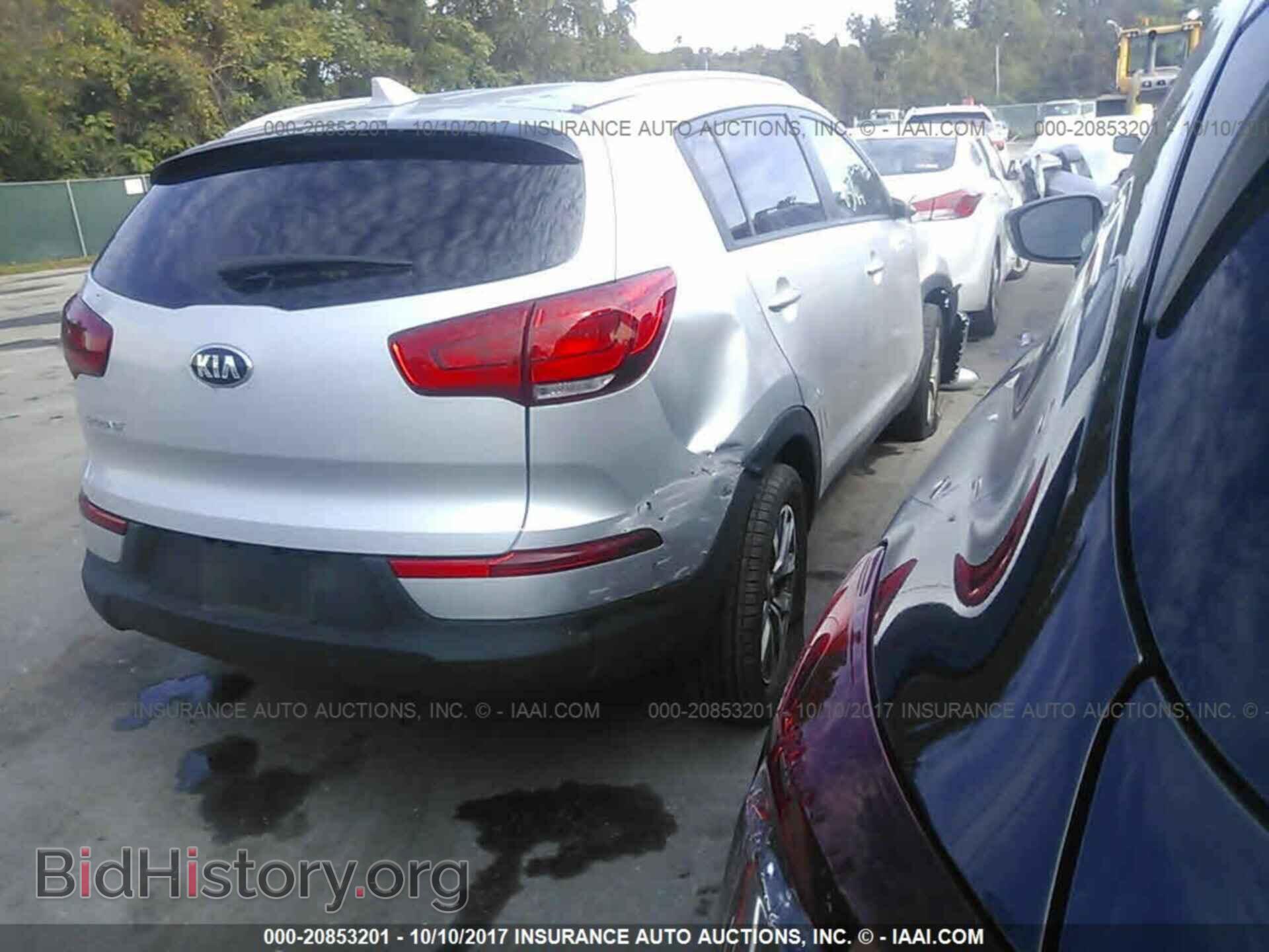 2014 Kia Sportage - VIN: KNDPB3AC4E7656557 - Фото 4