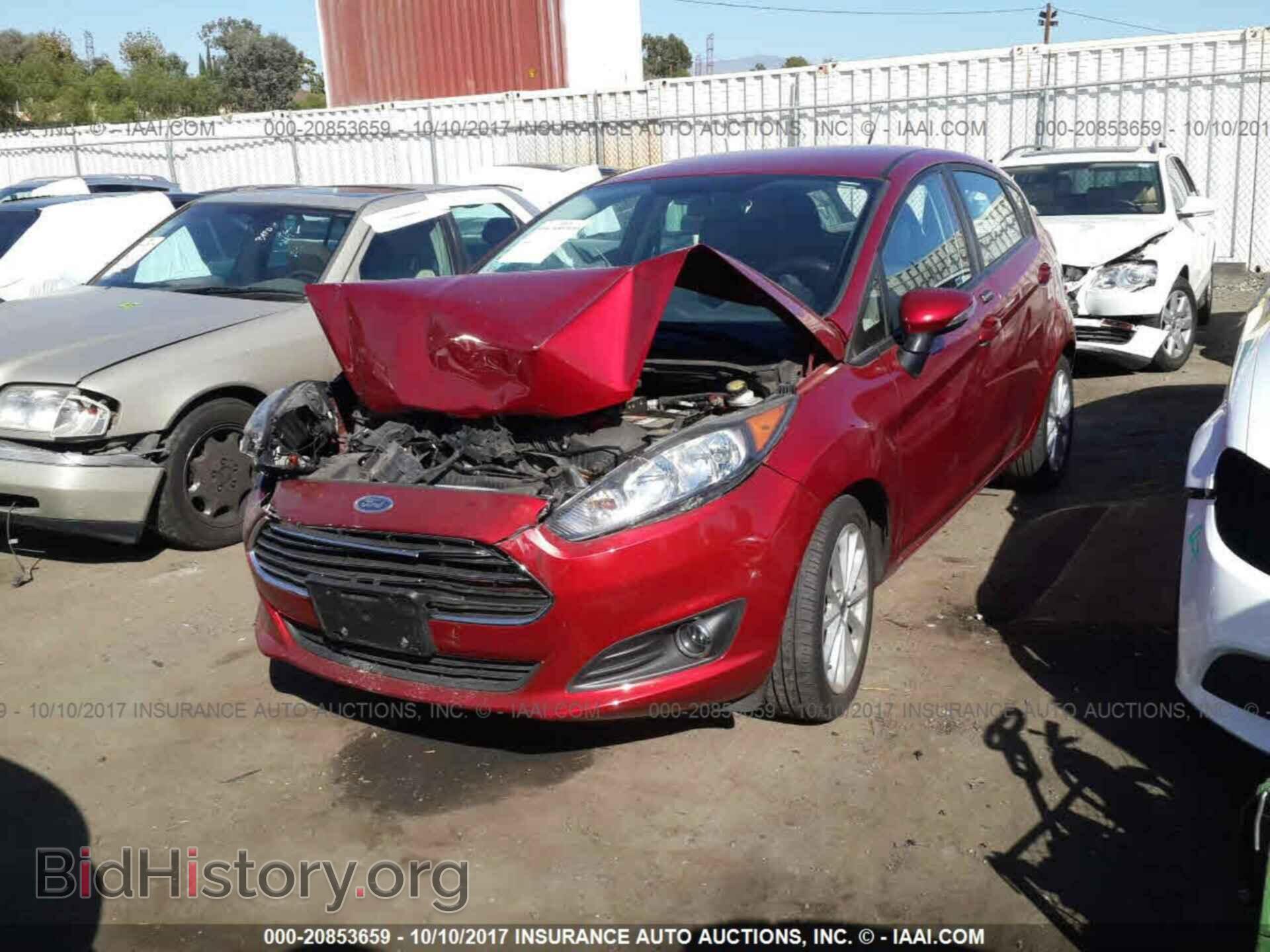 2014 Ford Fiesta - VIN: 3FADP4EJ1EM102312 - Фото 2