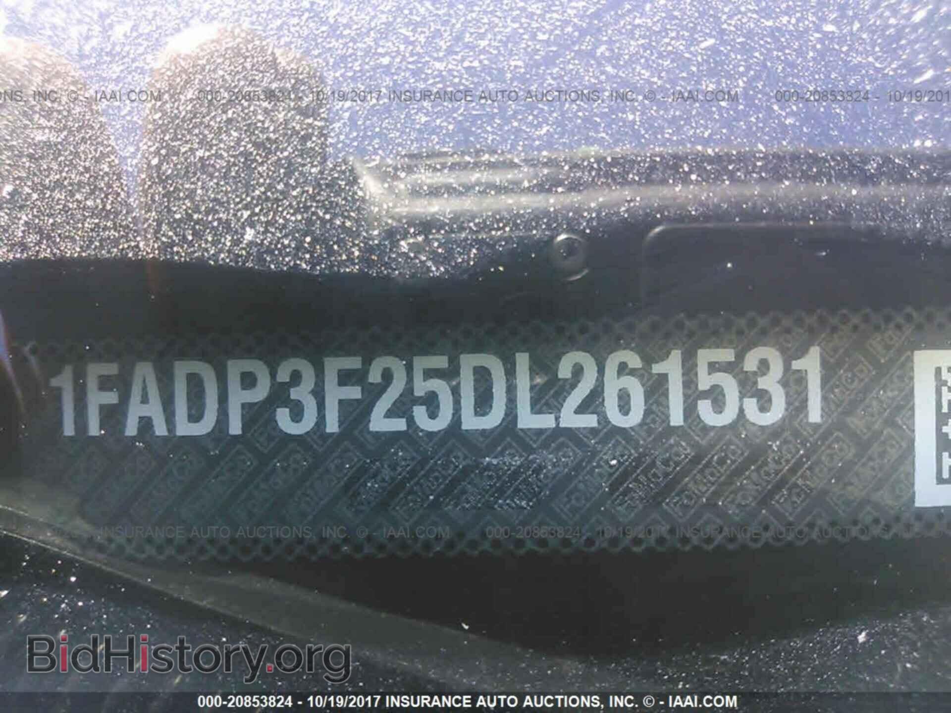 2013 FORD FOCUS - VIN: 1FADP3F25DL261531 - Фото 9