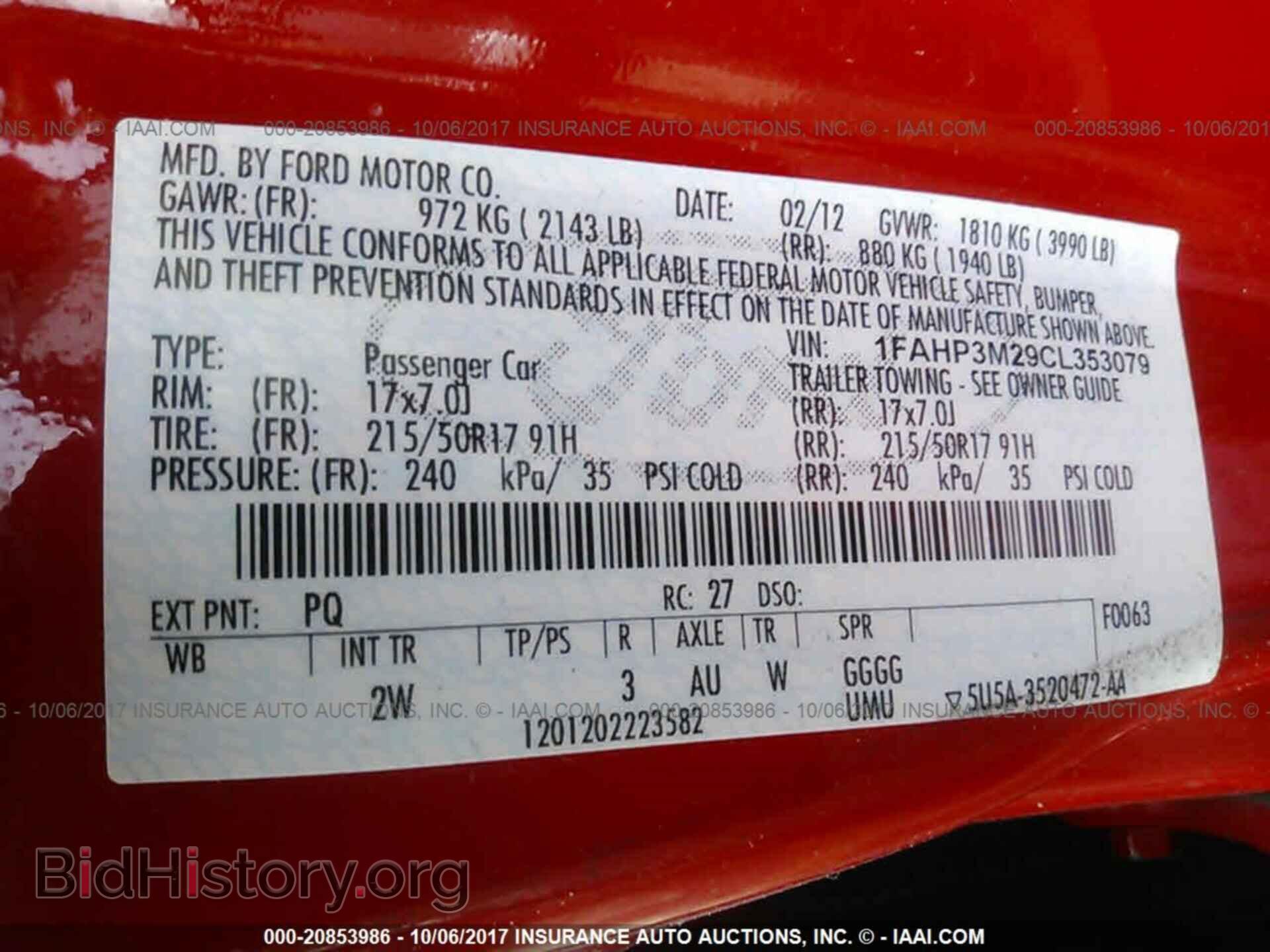2012 Ford Focus - VIN: 1FAHP3M29CL353079 - Photo 9