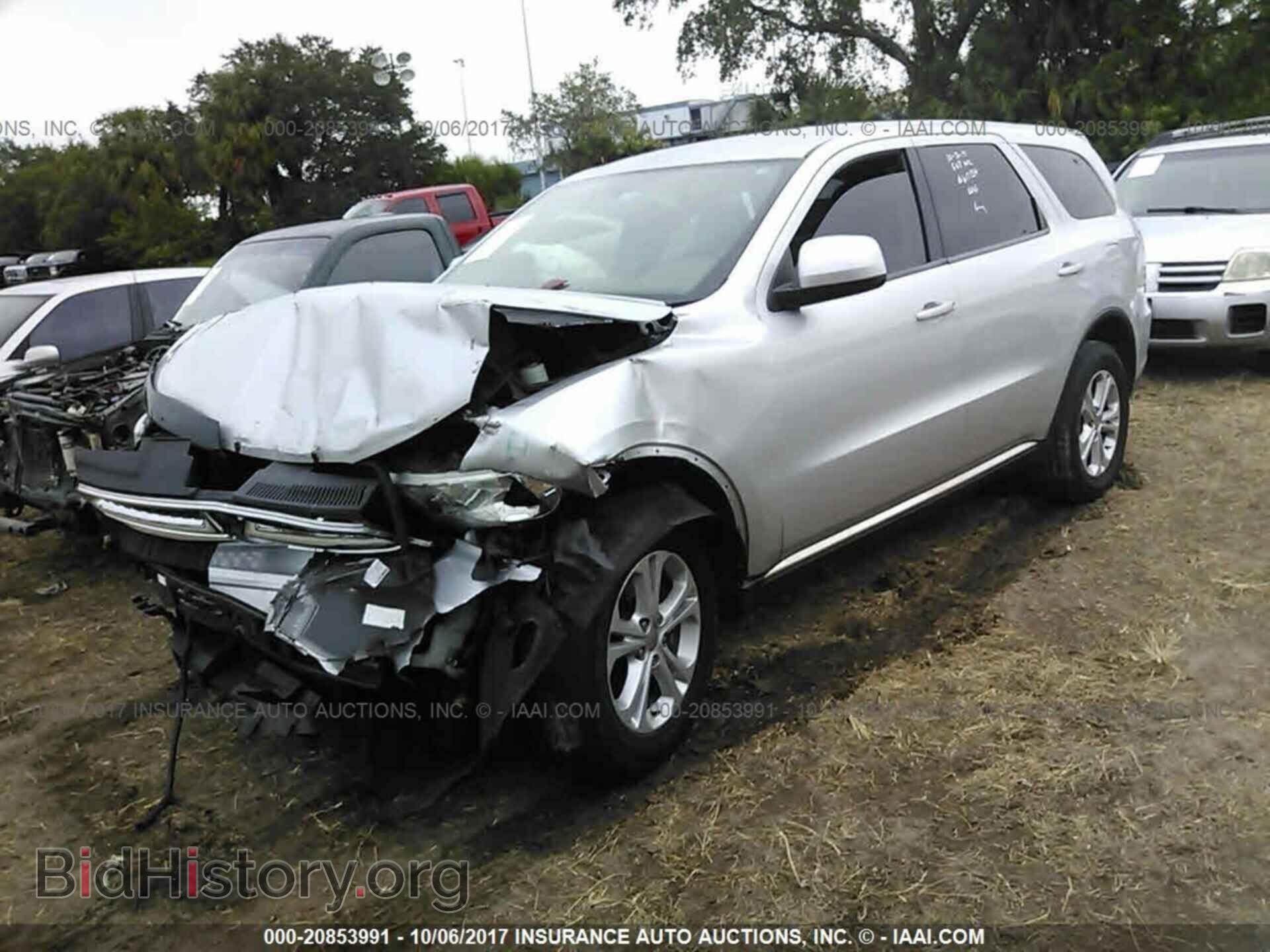 2013 Dodge Durango - VIN: 1C4RDHAG0DC617134 - Фото 2