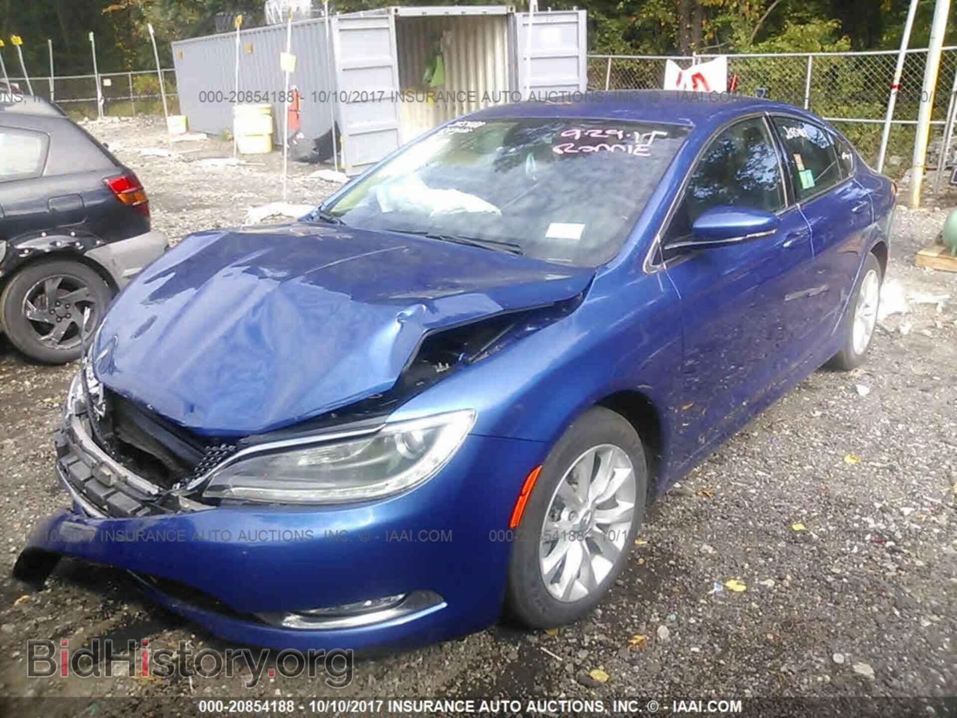 2015 Chrysler 200 - VIN: 1C3CCCCG9FN519885 - Фото 2