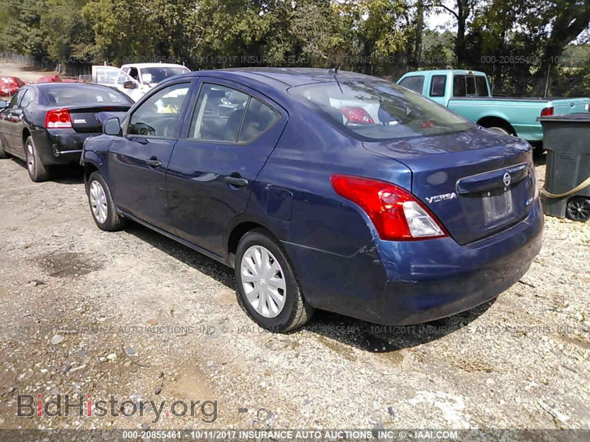 2012 Nissan Versa - VIN: 3N1CN7AP7CL848633 - Фото 3
