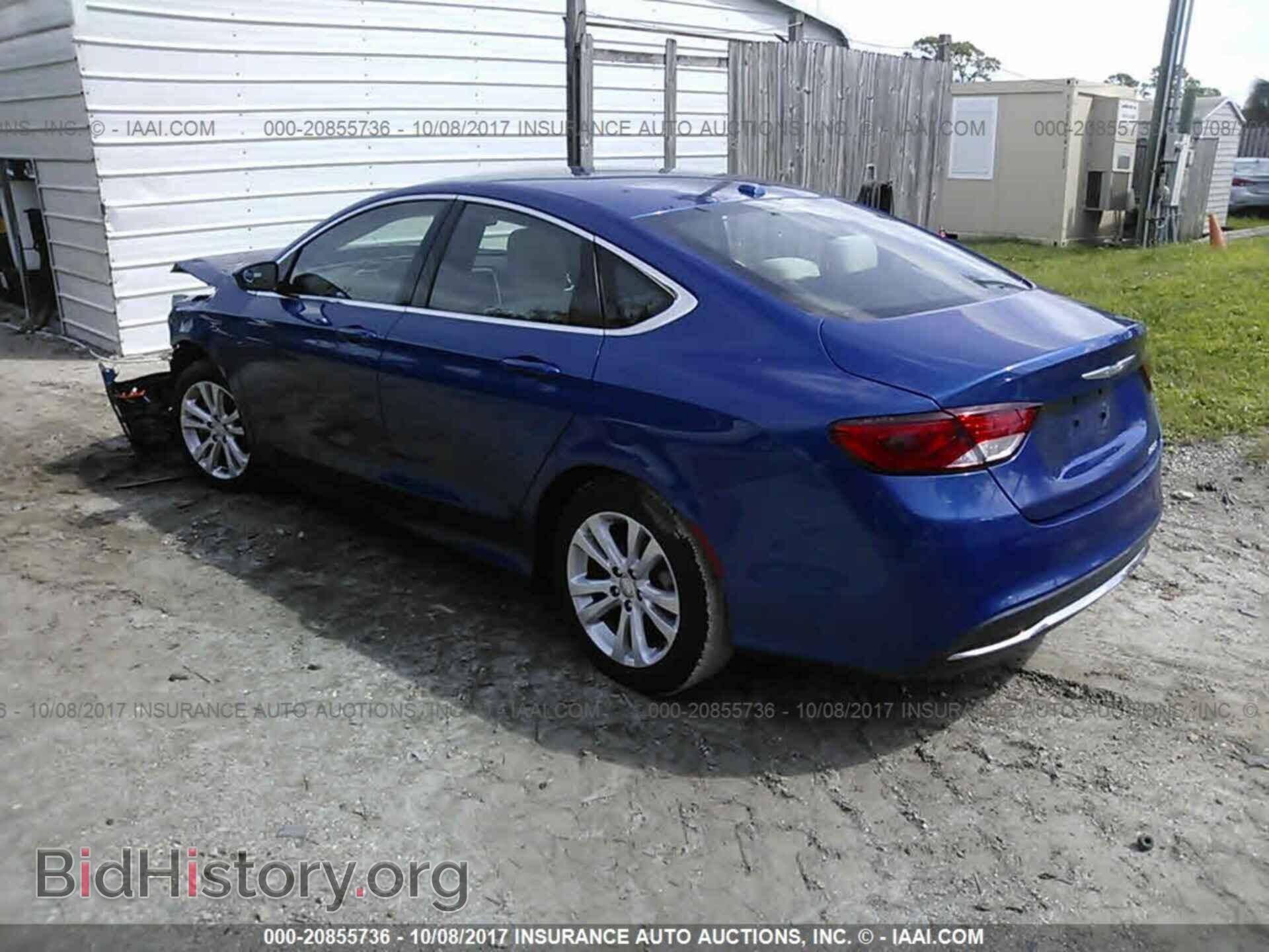 2015 Chrysler 200 - VIN: 1C3CCCAB9FN587739 - Photo 2
