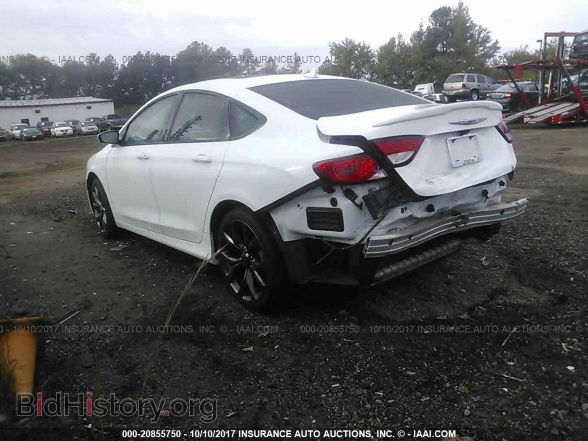 2015 Chrysler 200 - VIN: 1C3CCCBG7FN551851 - Photo 3