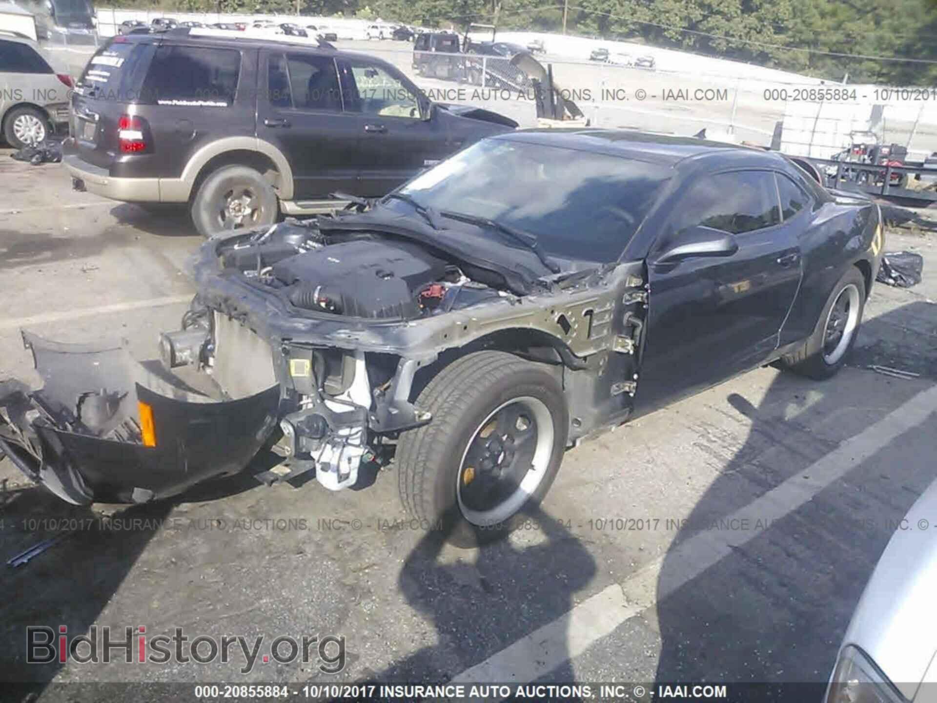 2012 Chevrolet Camaro - VIN: 2G1FA1E30C9212304 - Фото 2