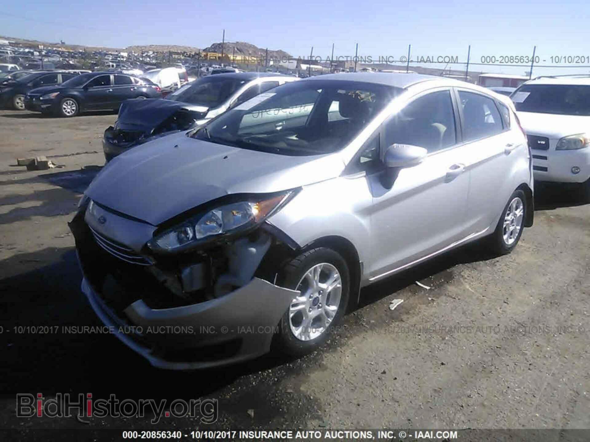2014 Ford Fiesta - VIN: 3FADP4EJXEM142520 - Фото 2