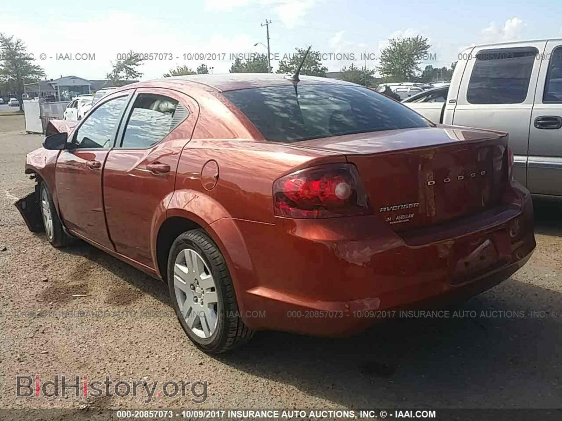 2012 Dodge Avenger - VIN: 1C3CDZAB8CN194486 - Фото 3