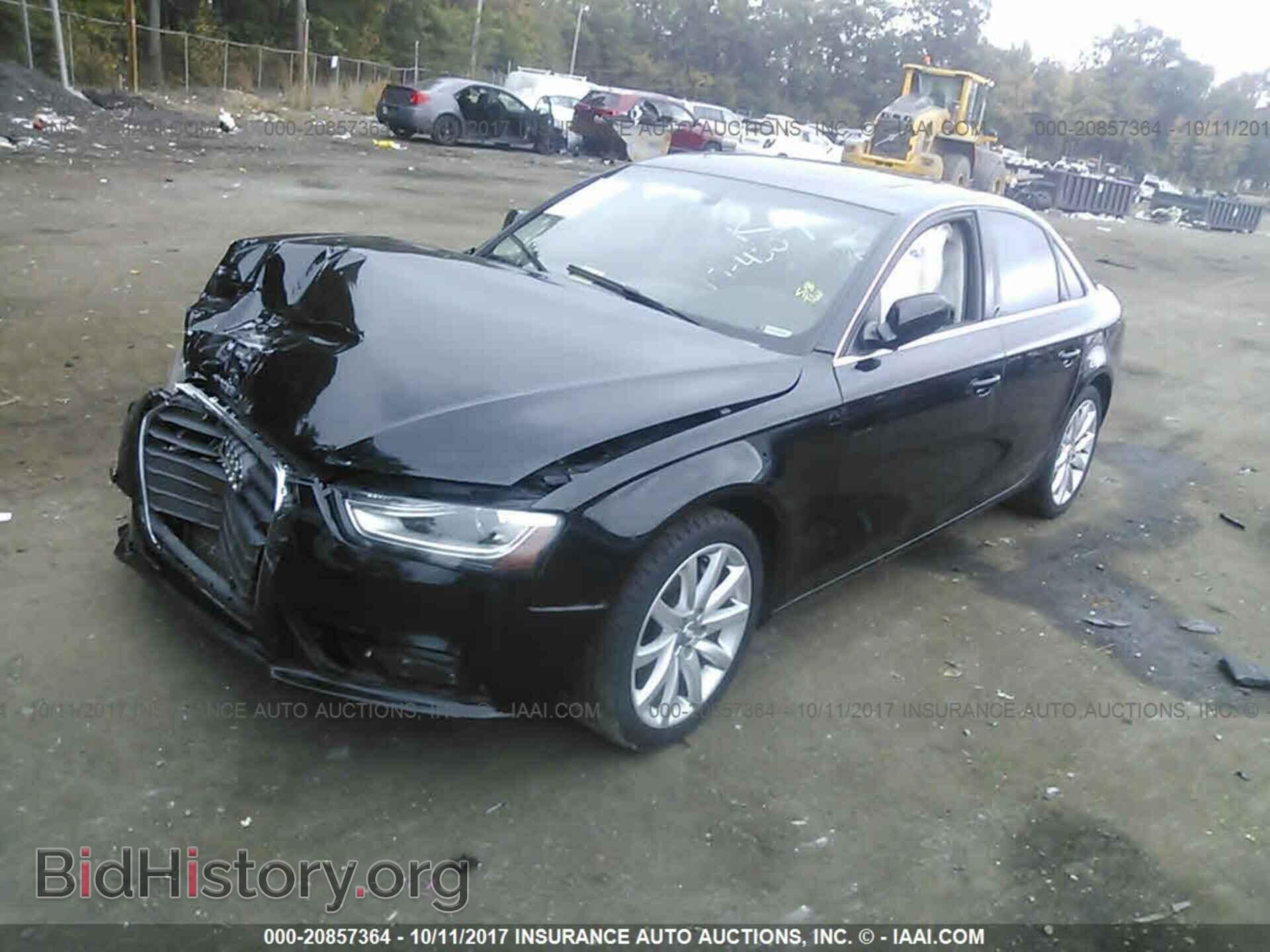2013 Audi A4 - VIN: WAUBFAFL1DN049616 - Фото 2