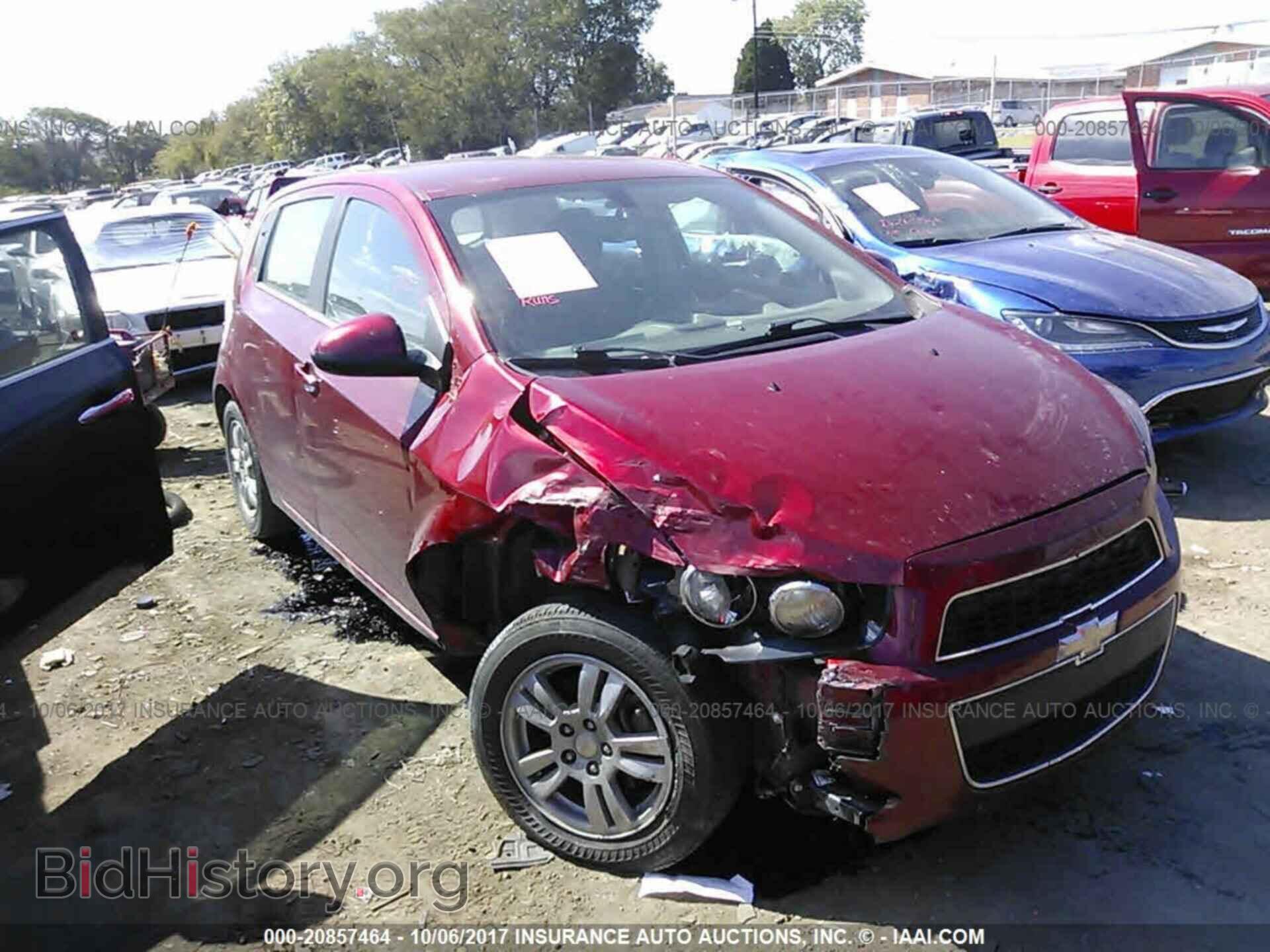 Фотография 1G1JD6SH7E4181007 - Chevrolet Sonic 2014