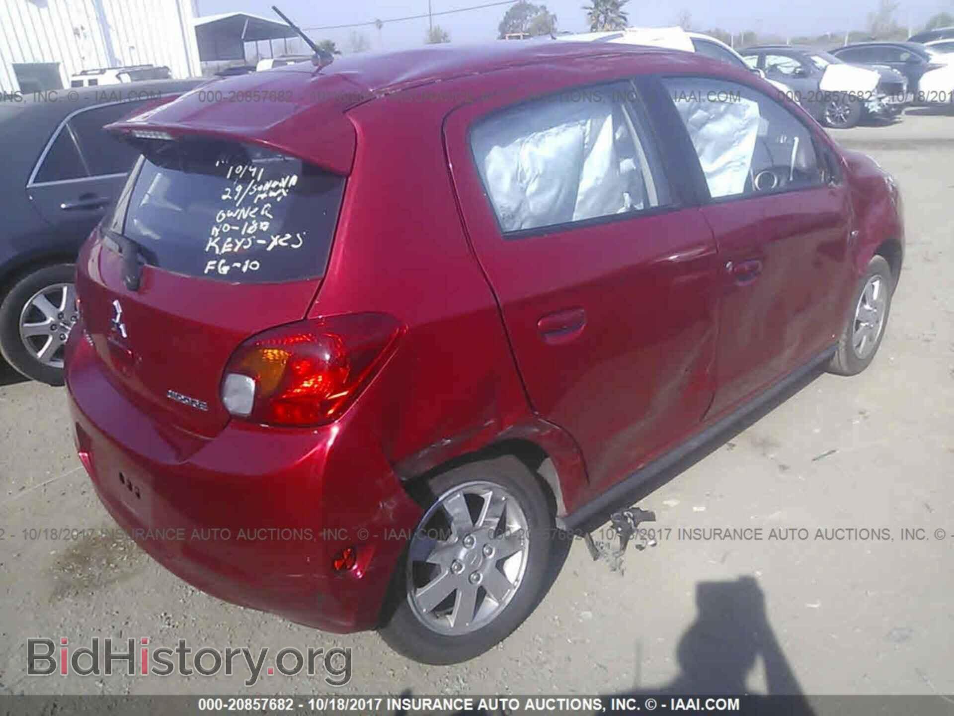 2015 Mitsubishi Mirage - VIN: ML32A4HJ4FH013020 - Фото 4