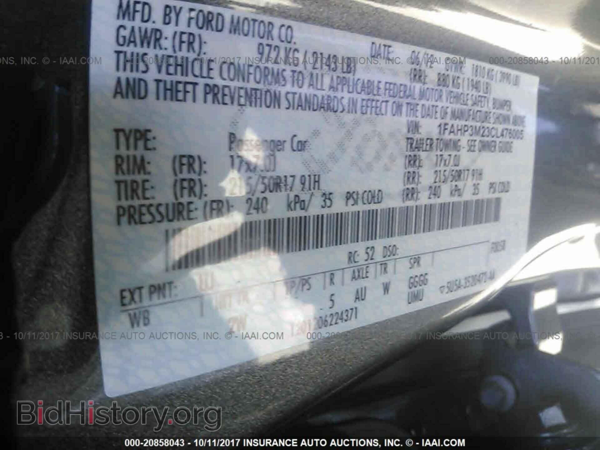 2012 Ford Focus - VIN: 1FAHP3M23CL476005 - Photo 9