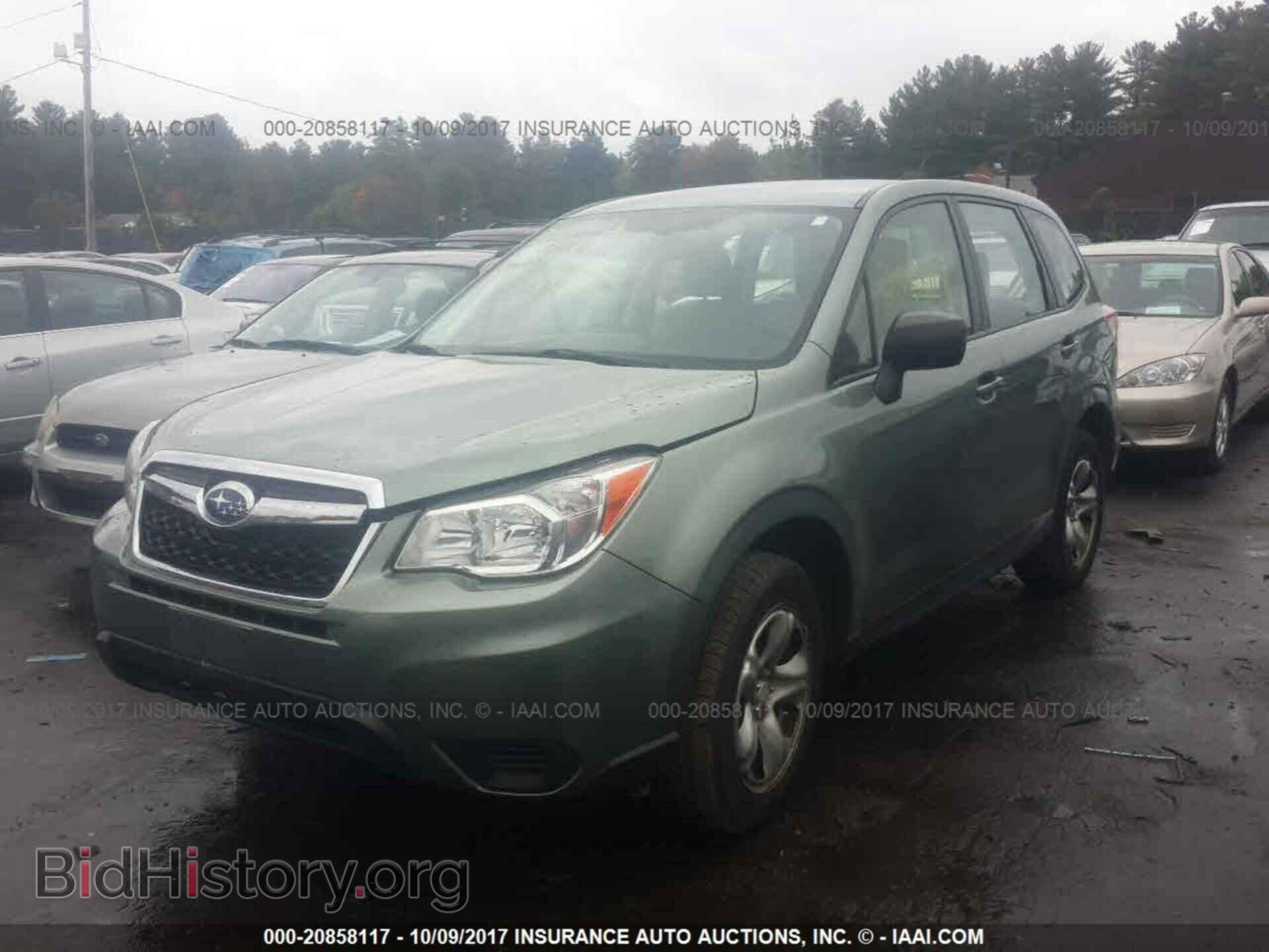 2014 Subaru Forester - VIN: JF2SJAAC0EH451394 - Фото 2