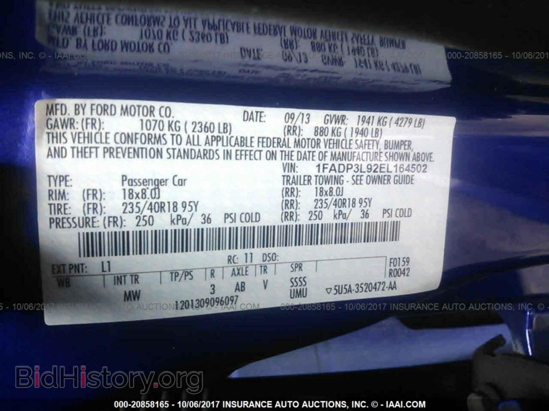 2014 Ford Focus - VIN: 1FADP3L92EL164502 - Photo 9