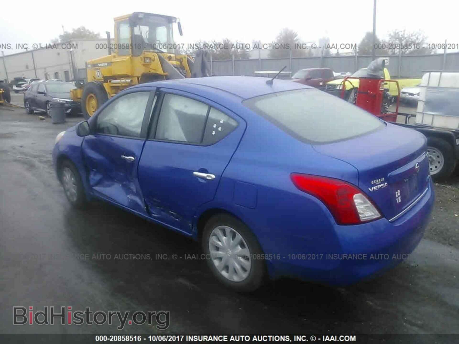 2012 Nissan Versa - VIN: 3N1CN7AP7CL943273 - Фото 3