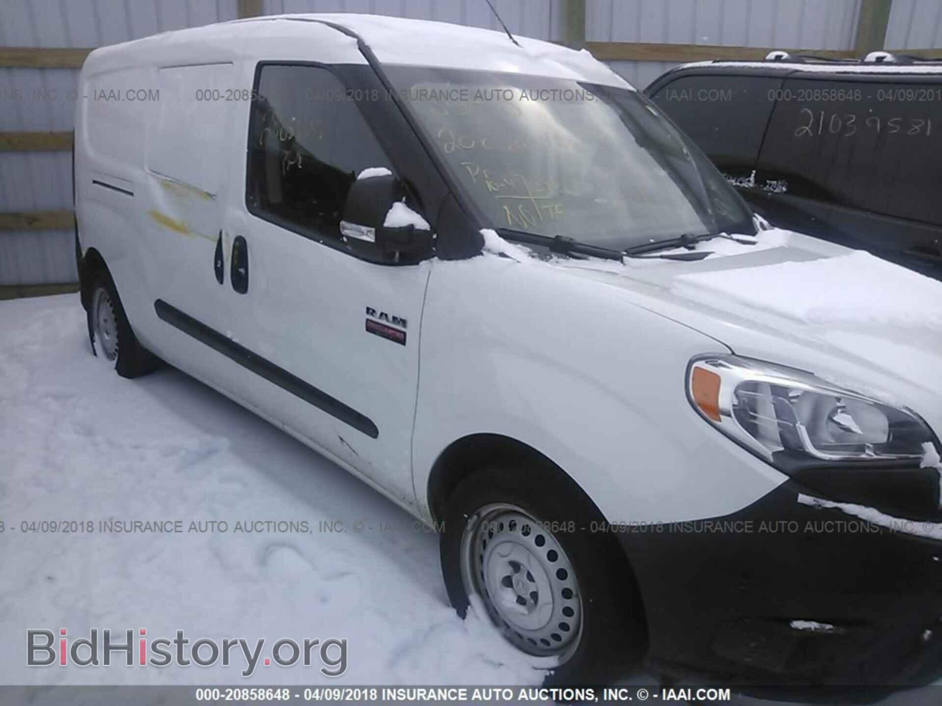 Фотография ZFBERFAB2H6E22087 - Ram Promaster 2017