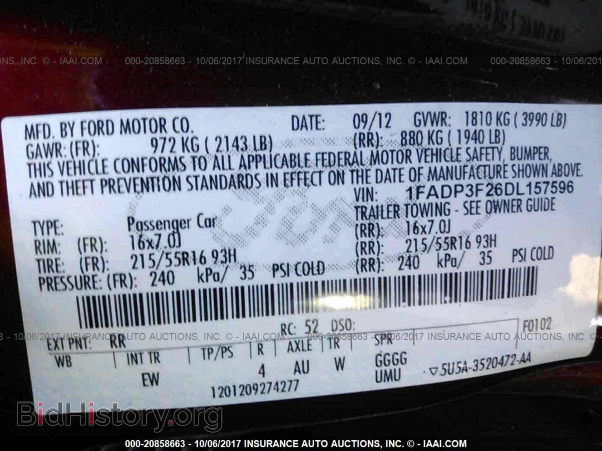 2013 Ford Focus - VIN: 1FADP3F26DL157596 - Photo 9