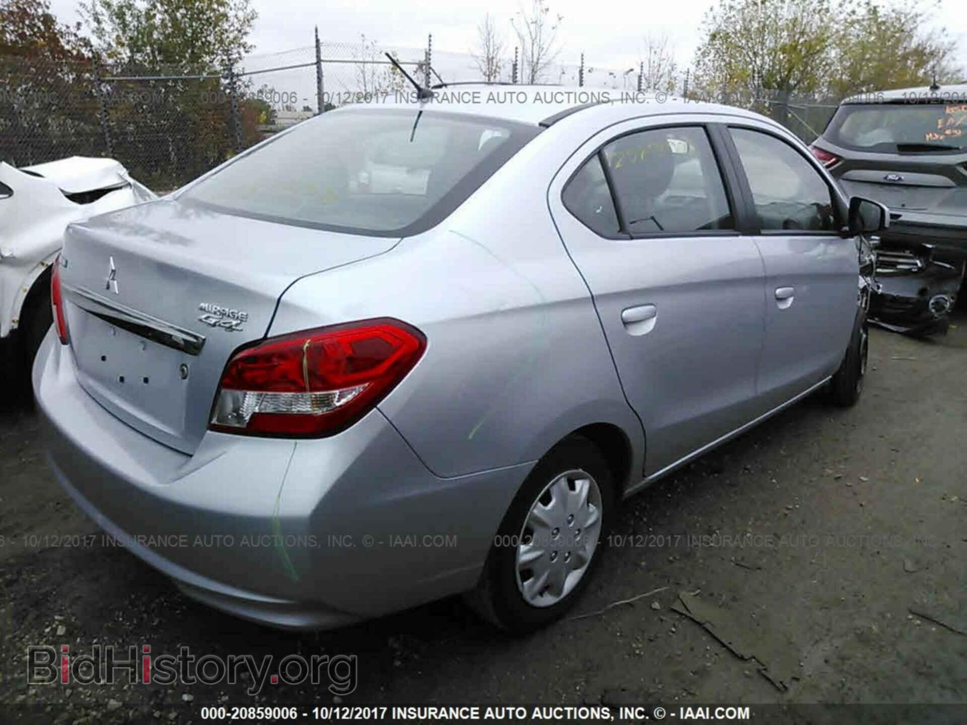 2017 Mitsubishi Mirage - VIN: ML32F3FJ0HH001707 - Фото 4