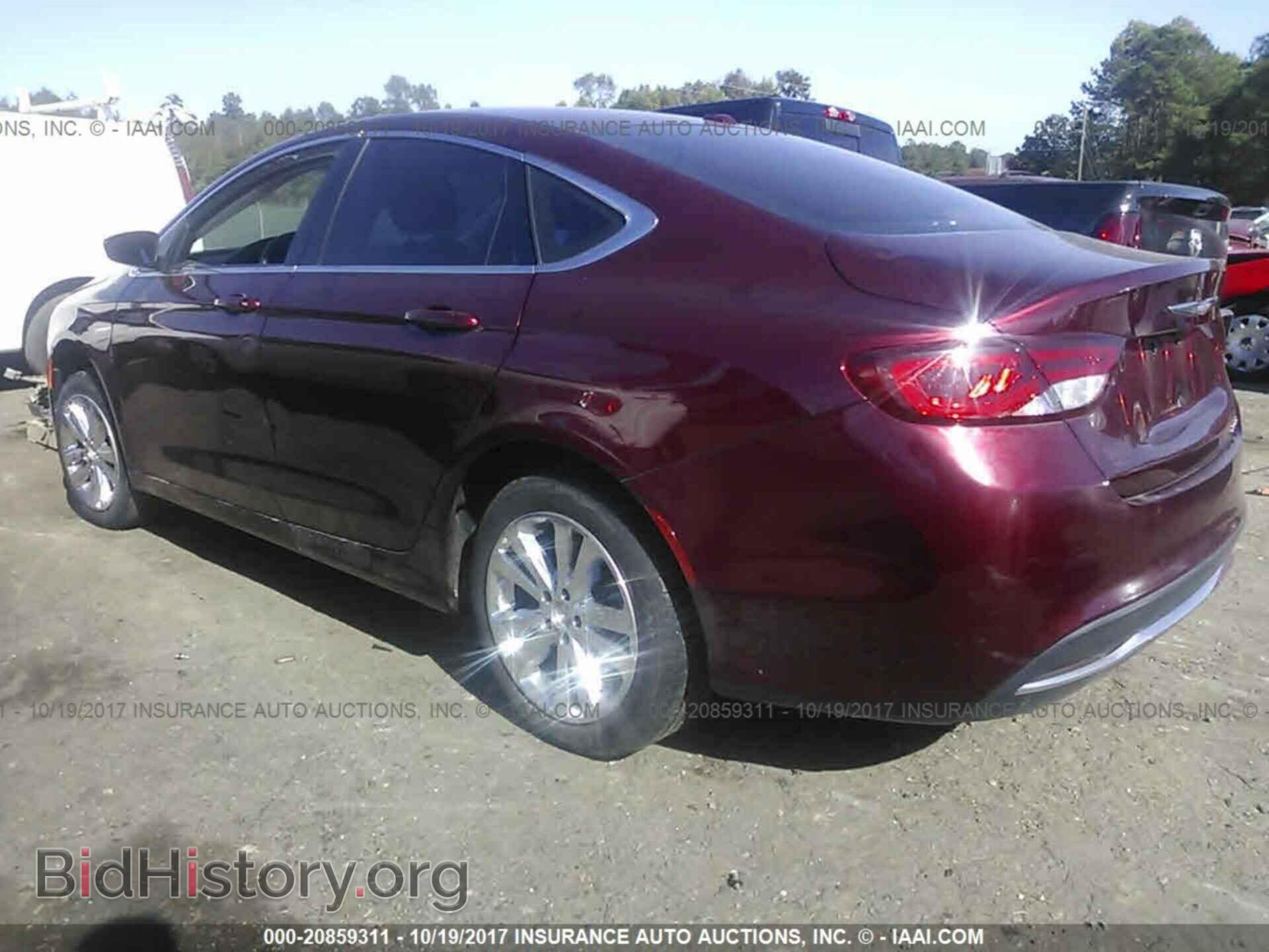 2015 Chrysler 200 - VIN: 1C3CCCAB5FN641666 - Фото 3