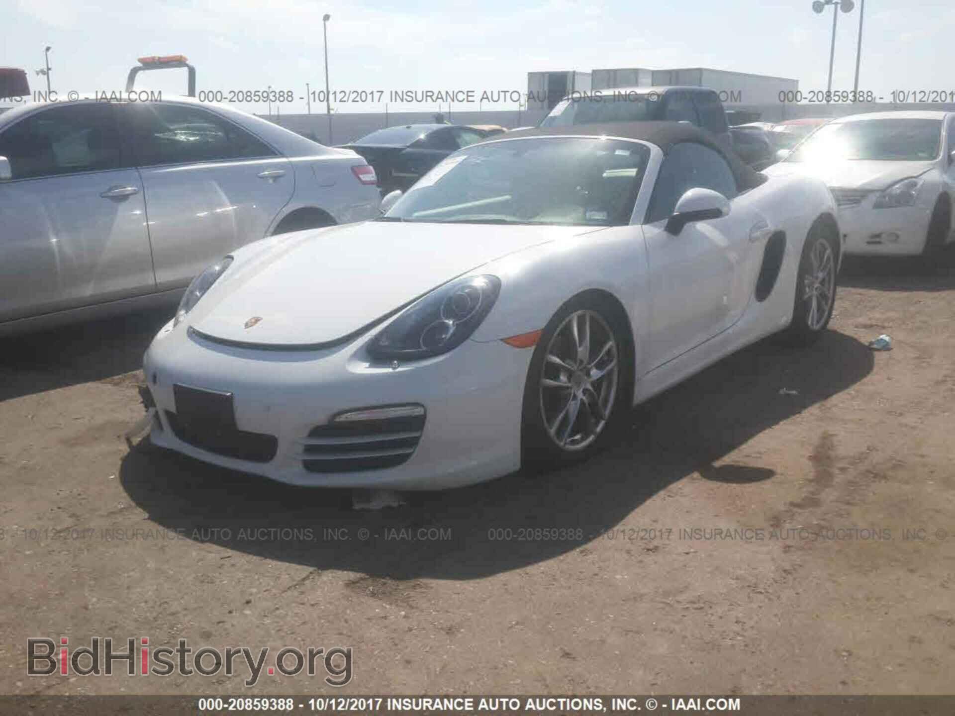 2013 Porsche Boxster - VIN: WP0CA2A82DS114103 - Фото 2