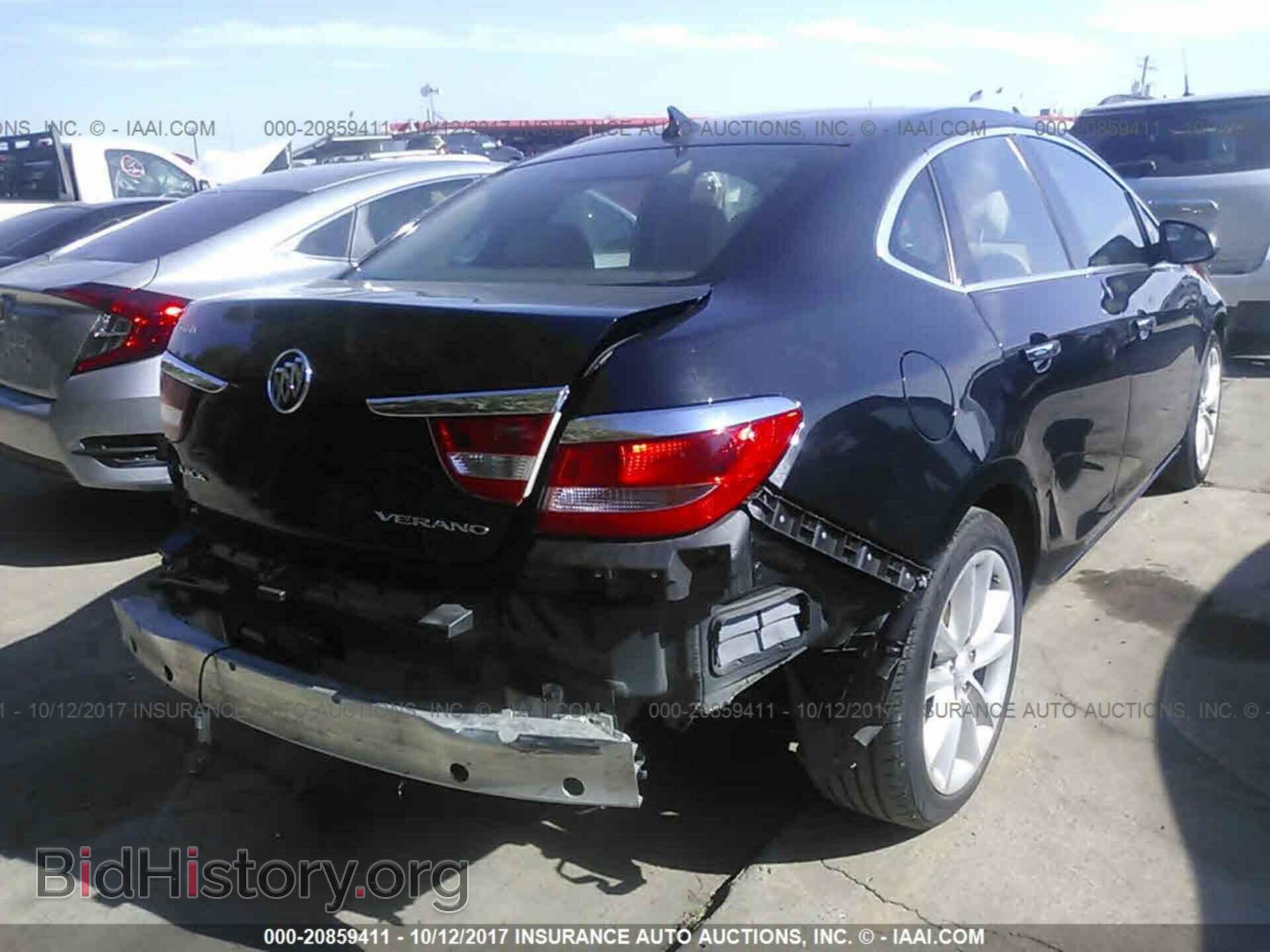 2014 Buick Verano - VIN: 1G4PR5SK1E4167401 - Фото 4