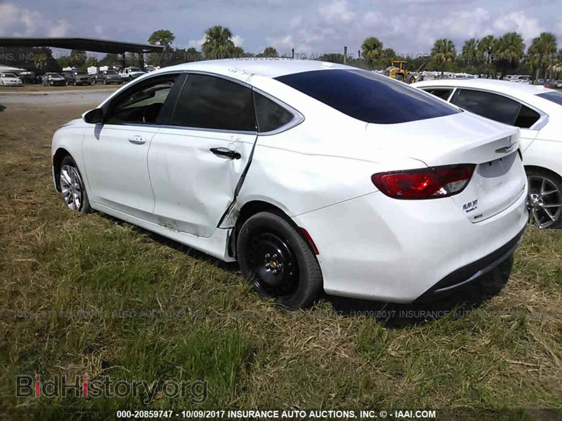 2016 Chrysler 200 - VIN: 1C3CCCAB4GN126319 - Фото 3