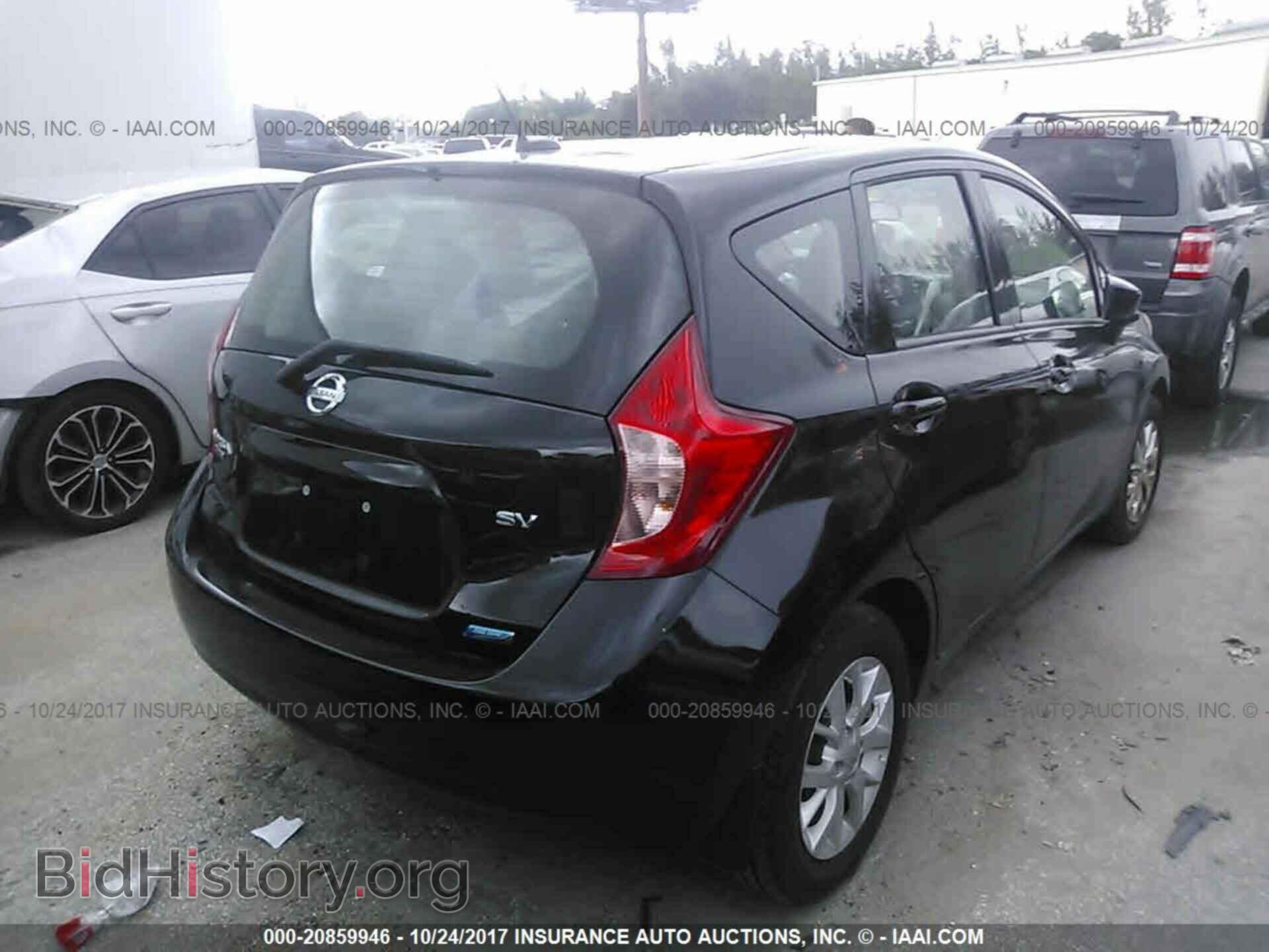 2016 Nissan Versa note - VIN: 3N1CE2CP4GL400372 - Фото 4