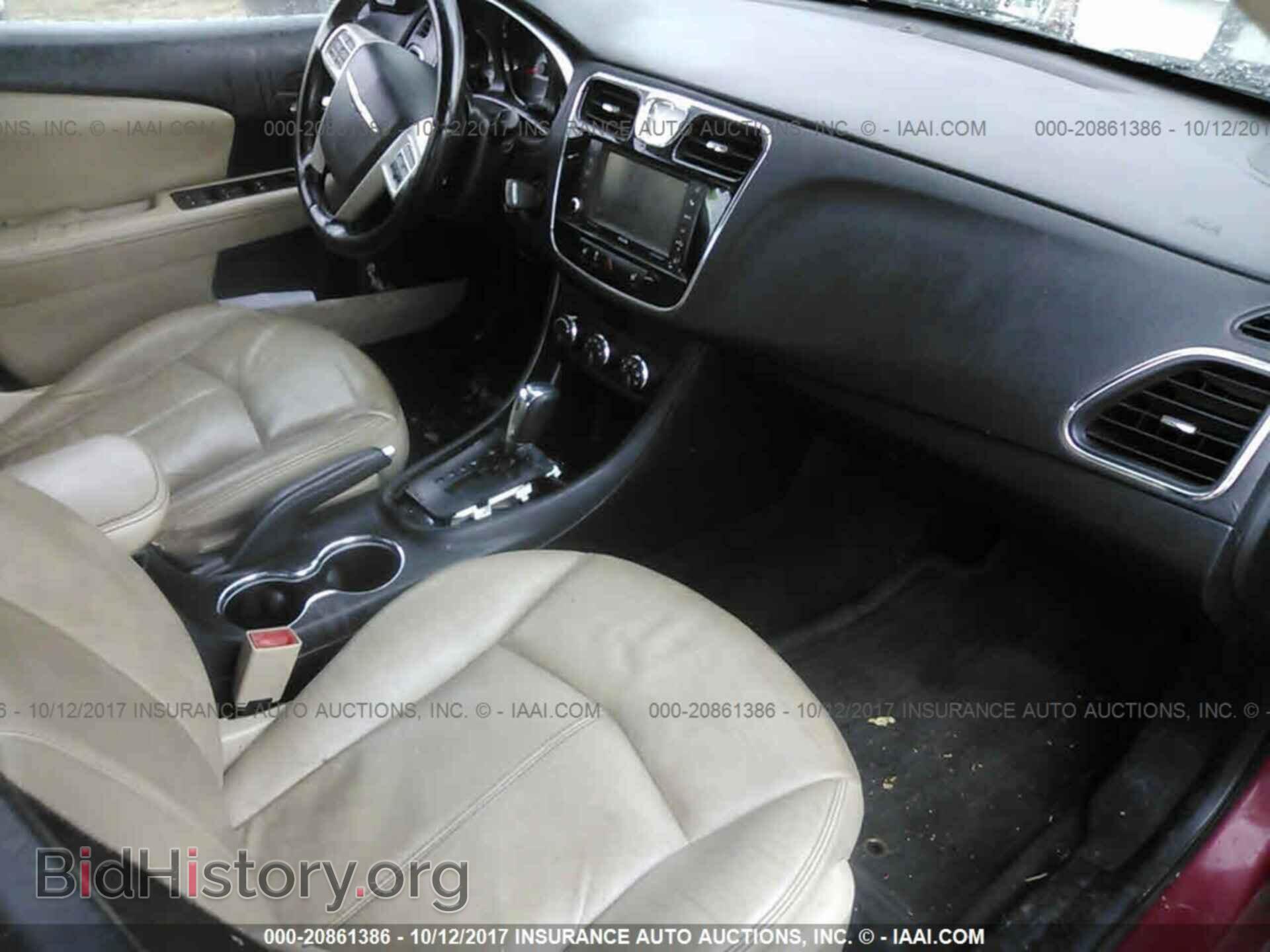 2013 Chrysler 200 - VIN: 1C3CCBCG1DN699581 - Фото 5