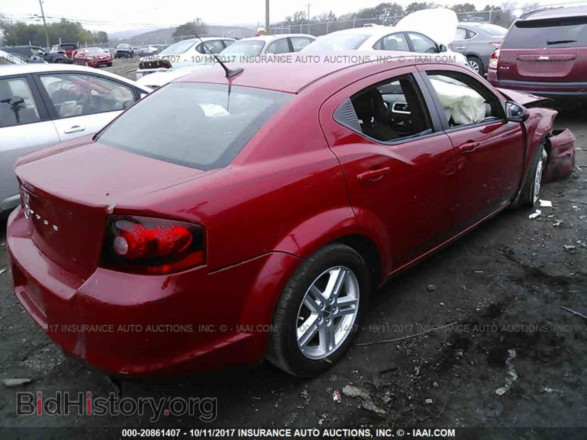2011 Dodge Avenger - VIN: 1B3BD1FB6BN509044 - Фото 4
