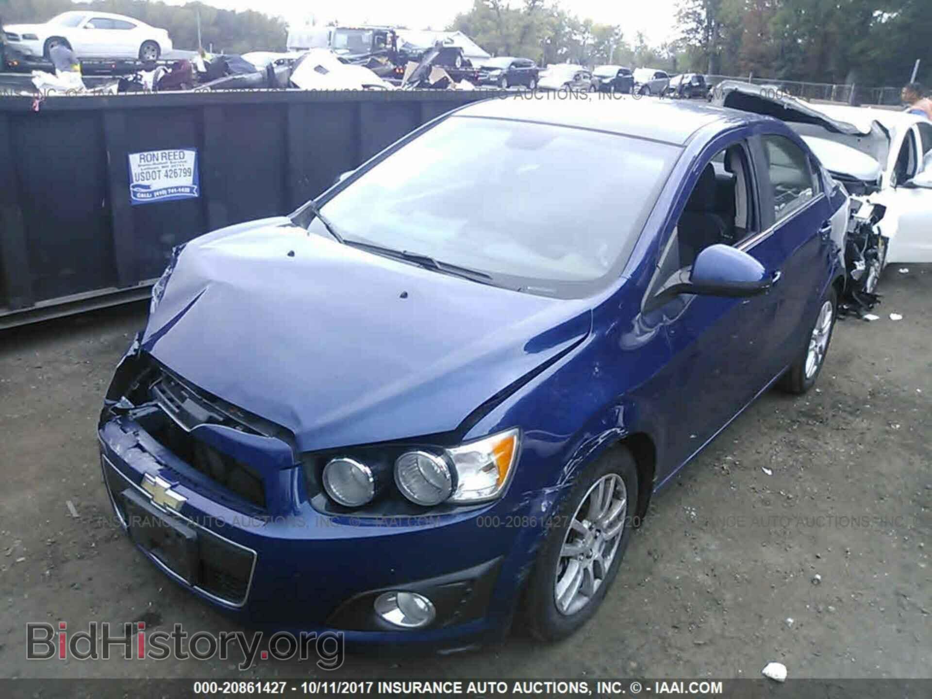 2012 Chevrolet Sonic - VIN: 1G1JC5SH4C4215575 - Фото 2
