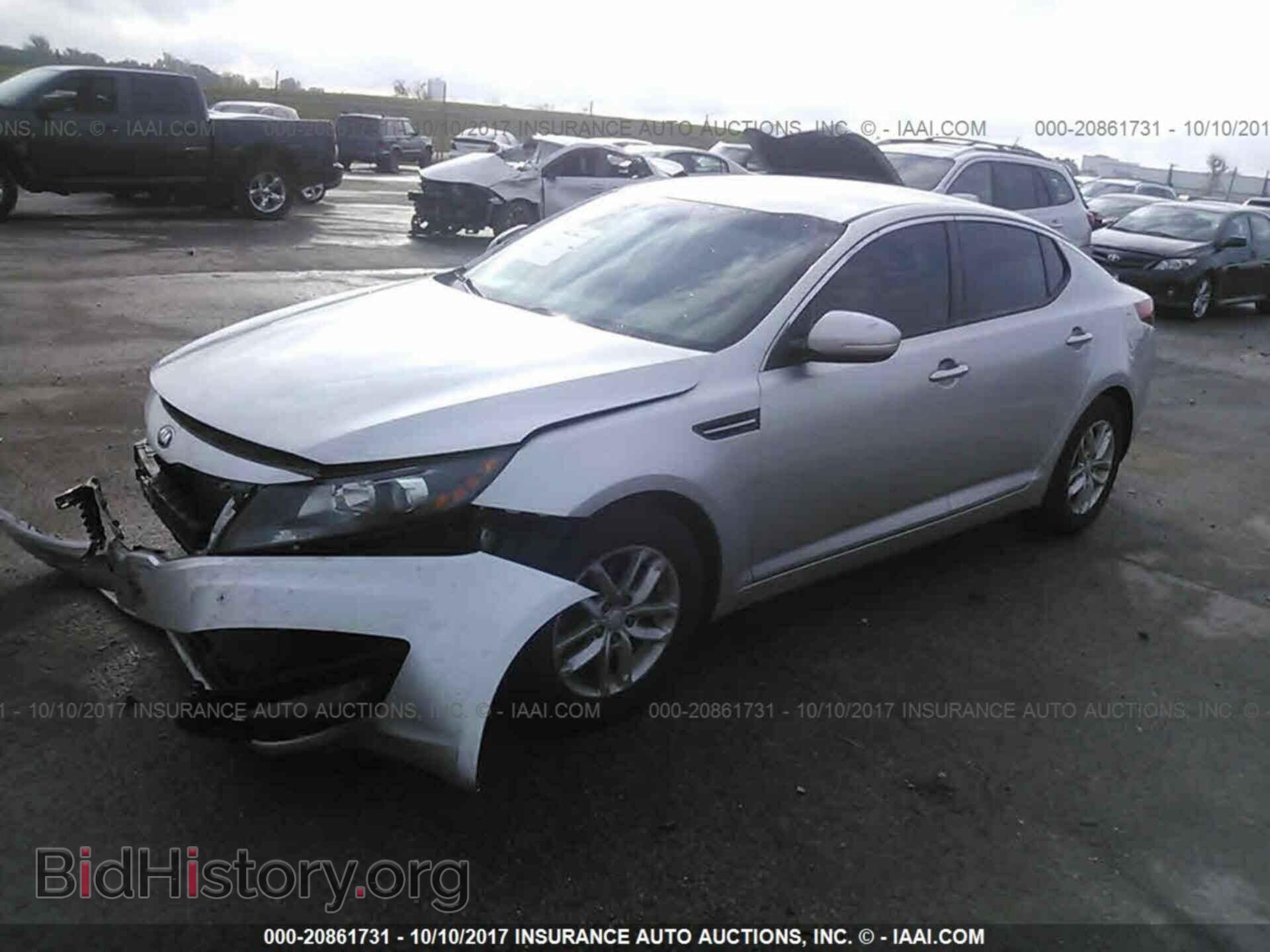 2013 Kia Optima - VIN: KNAGM4A76D5358960 - Photo 2