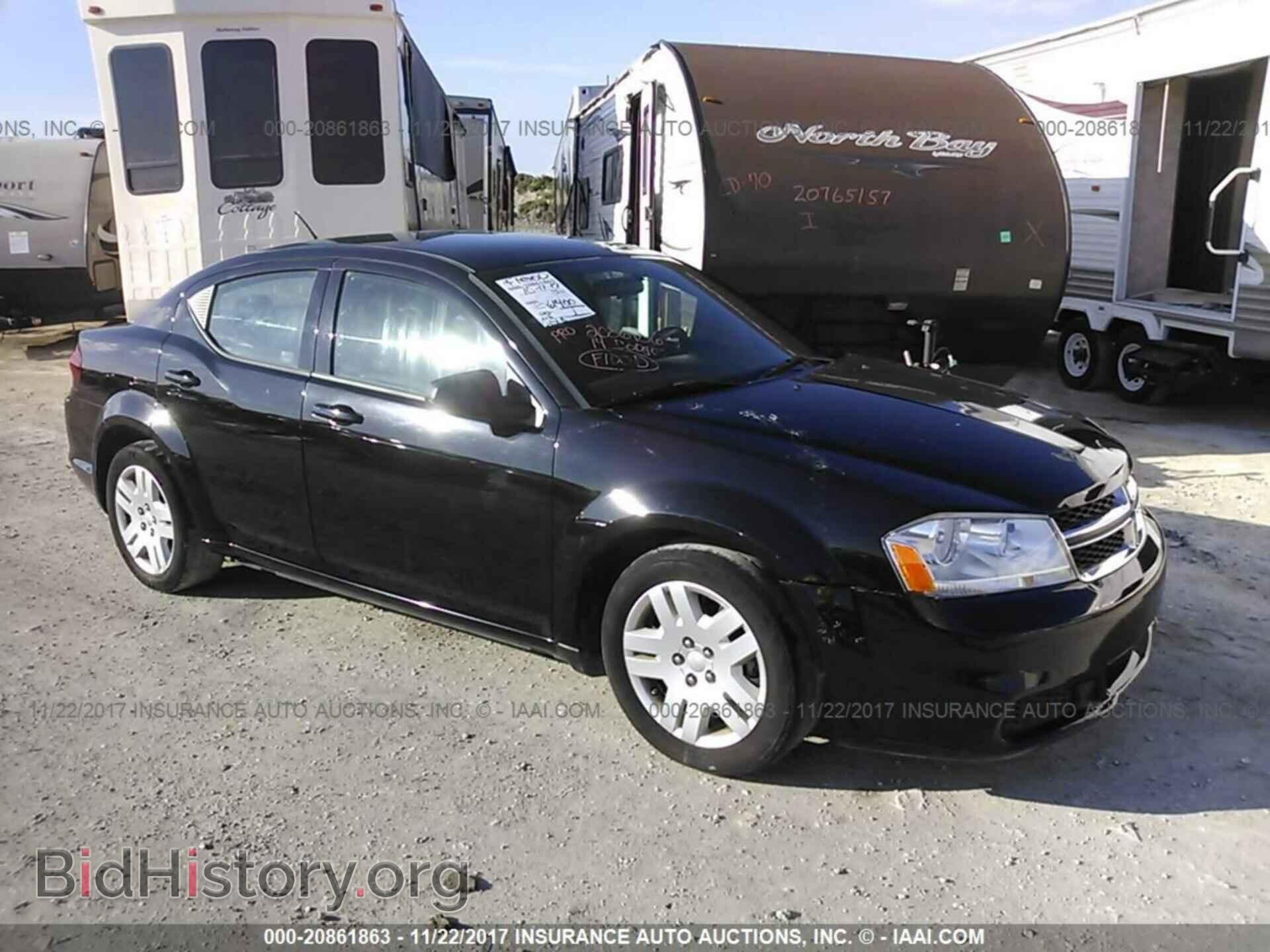 Photo 1C3CDZAB0EN126623 - Dodge Avenger 2014