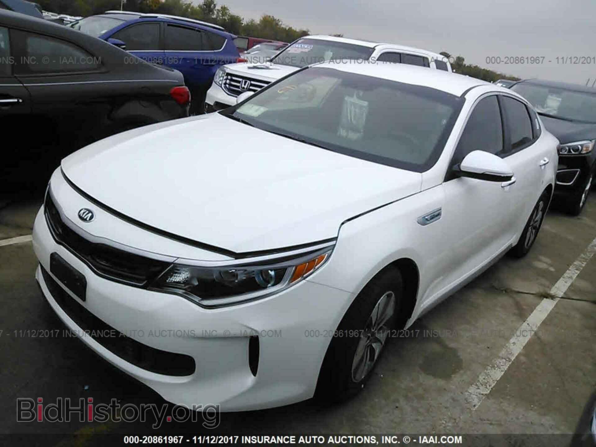 2017 Kia Optima - VIN: KNAGT4LE4H5008943 - Фото 2