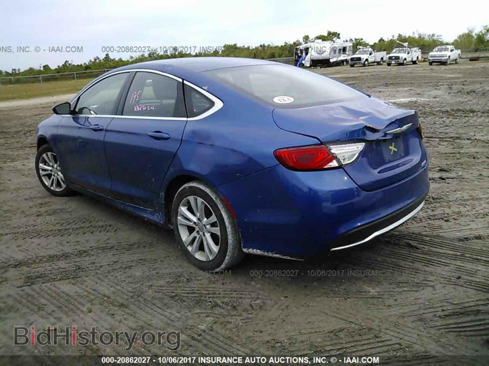 2015 Chrysler 200 - VIN: 1C3CCCAB6FN555363 - Фото 3